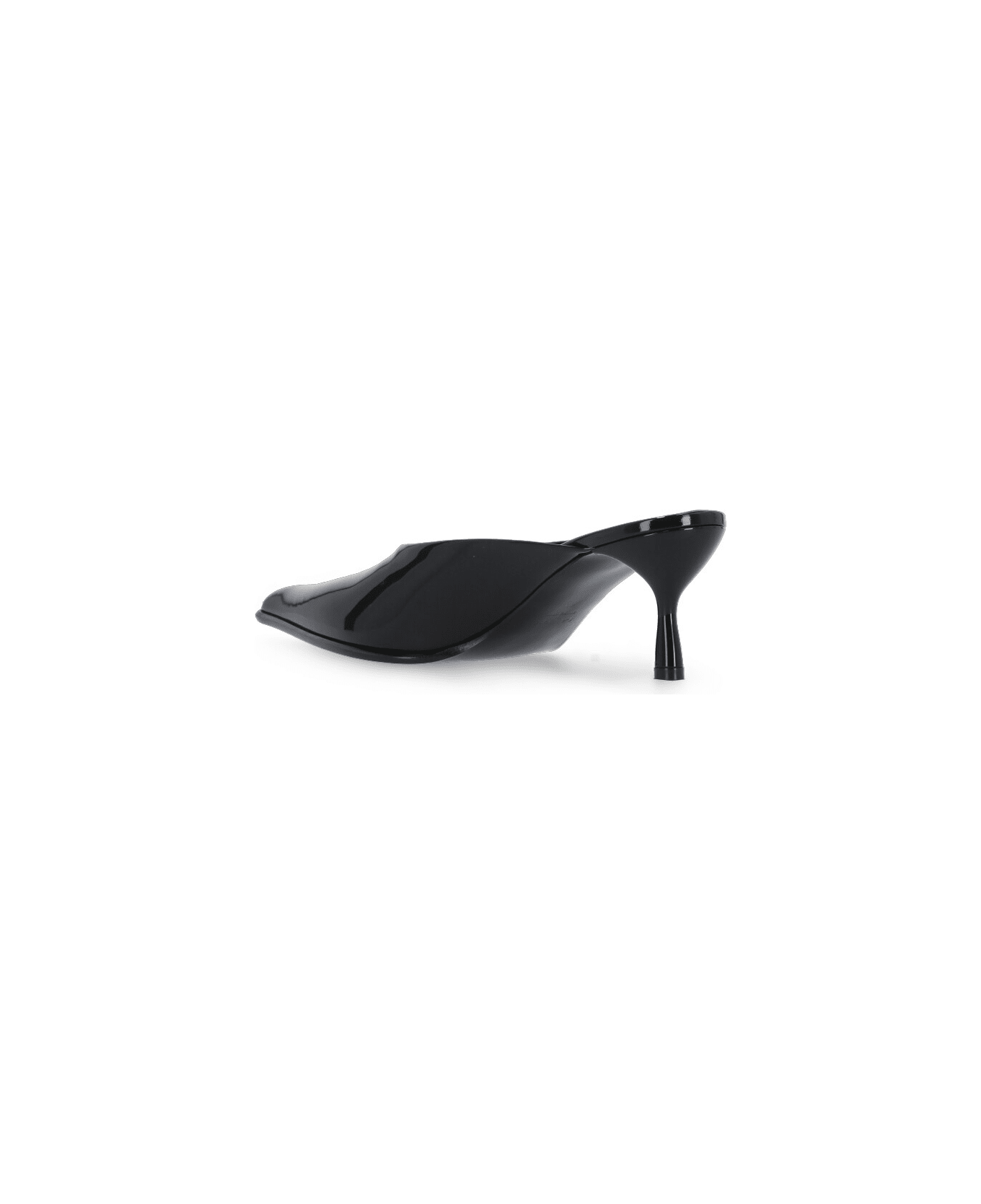 Lanvin Slip On Sandals With Heel - Black サンダル