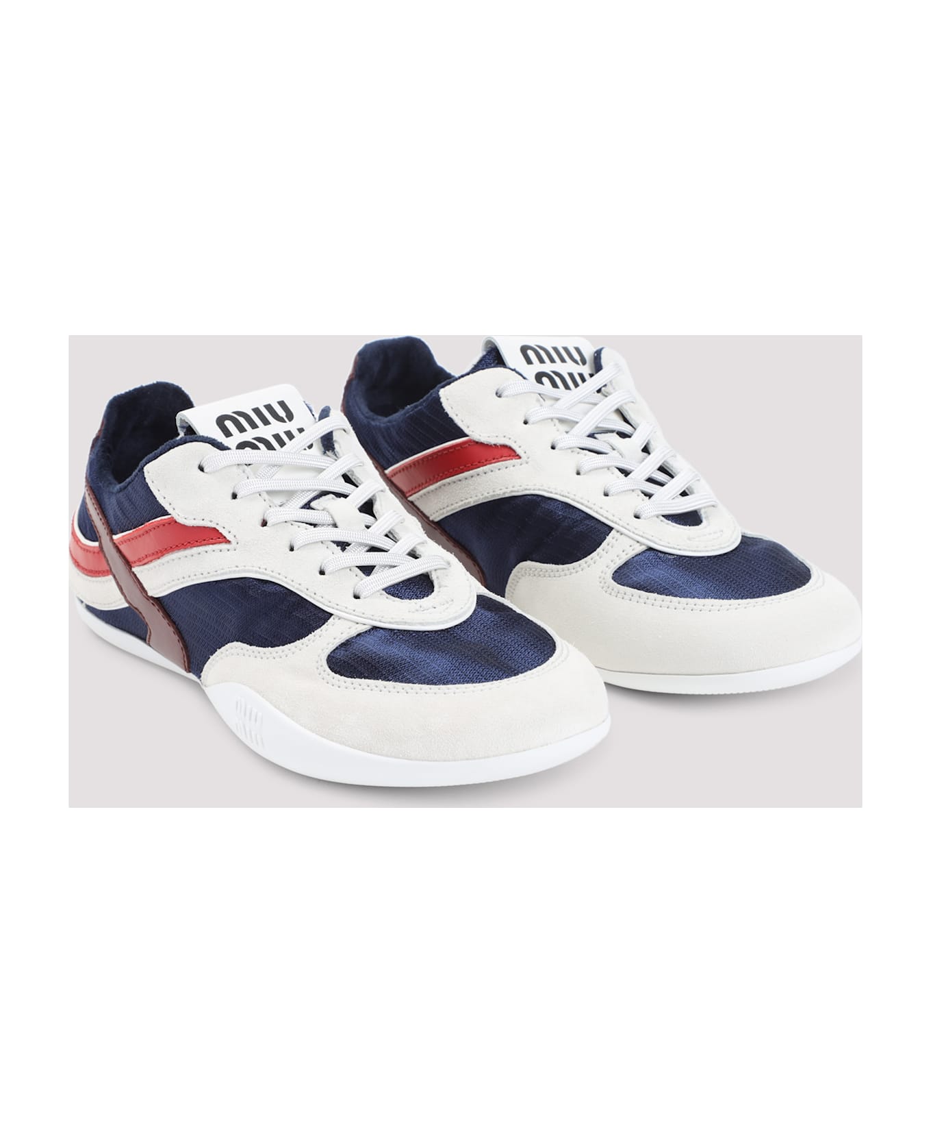 Miu Miu Gymnasium Sneakers - Z Baltico Amaranto