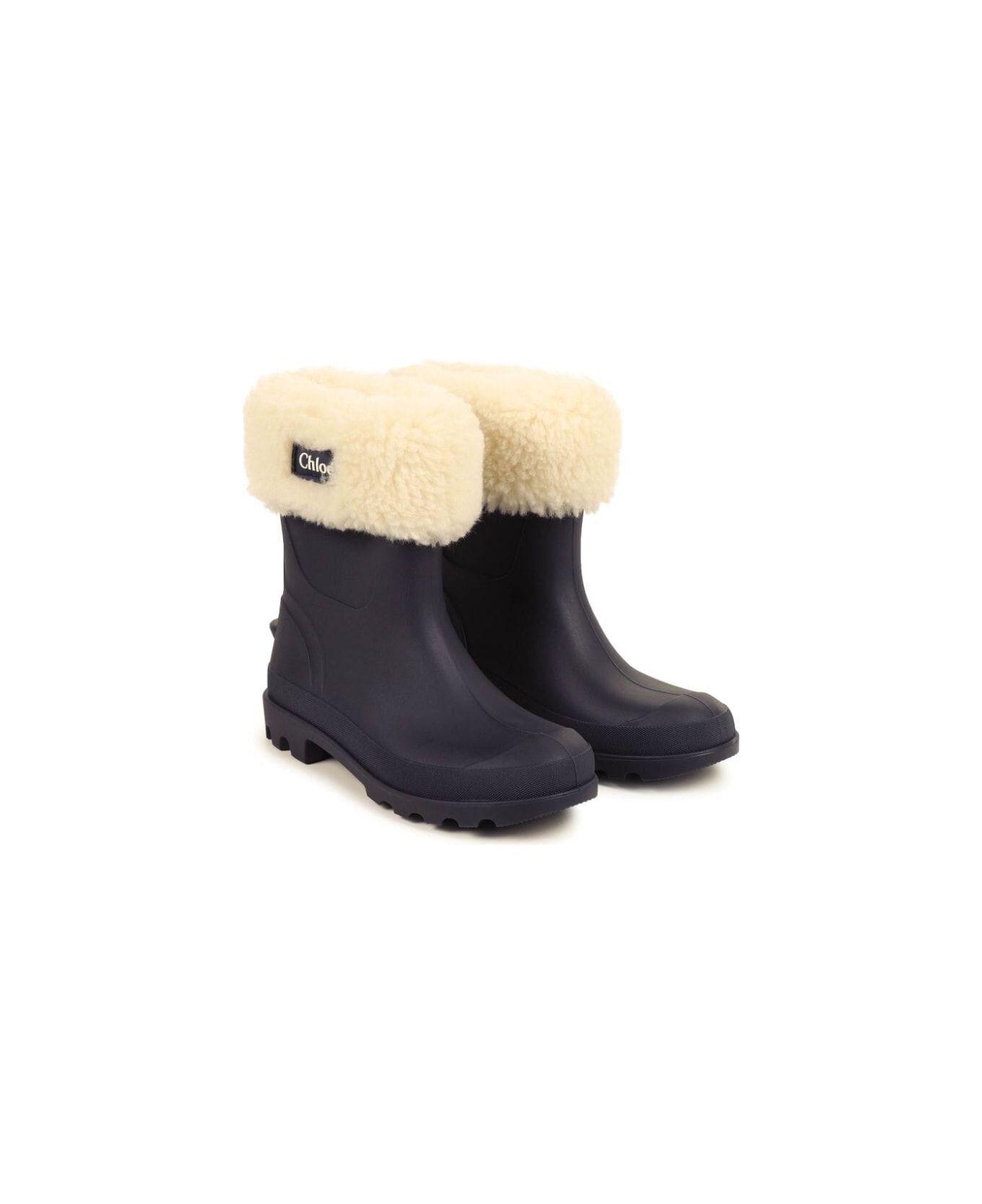 Chloé Wellies - Navy