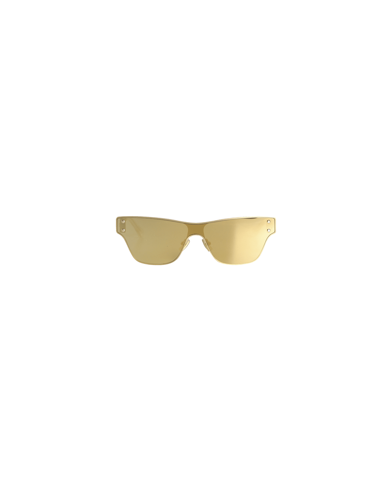 Bottega Veneta Eyewear Bolt Square-frames Sunglasses - Gold-gold-gold
