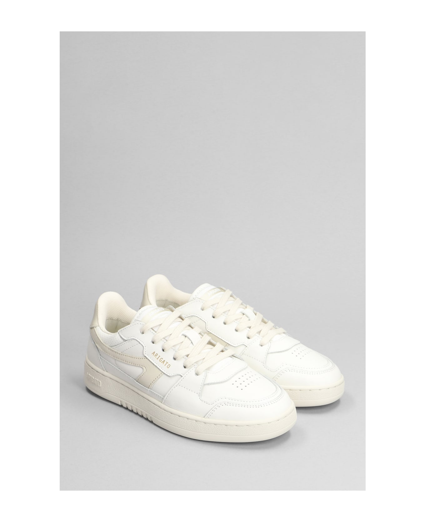 Axel Arigato Dice-a Sneaker Sneakers In White Leather - white スニーカー