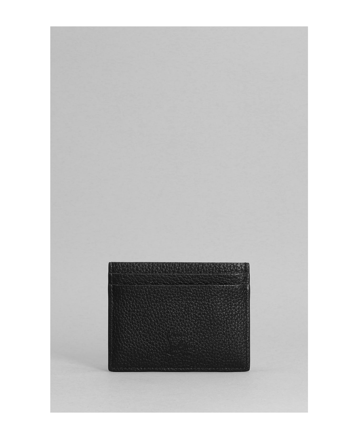 Christian Louboutin Kios Simple Card Holder - Black 財布