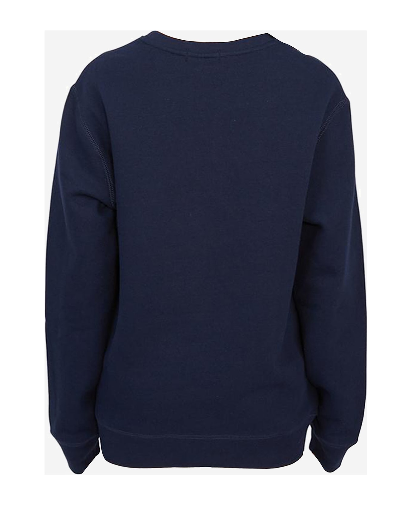 Polo Ralph Lauren Cotton Blend Sweatshirt With Logo - Blue