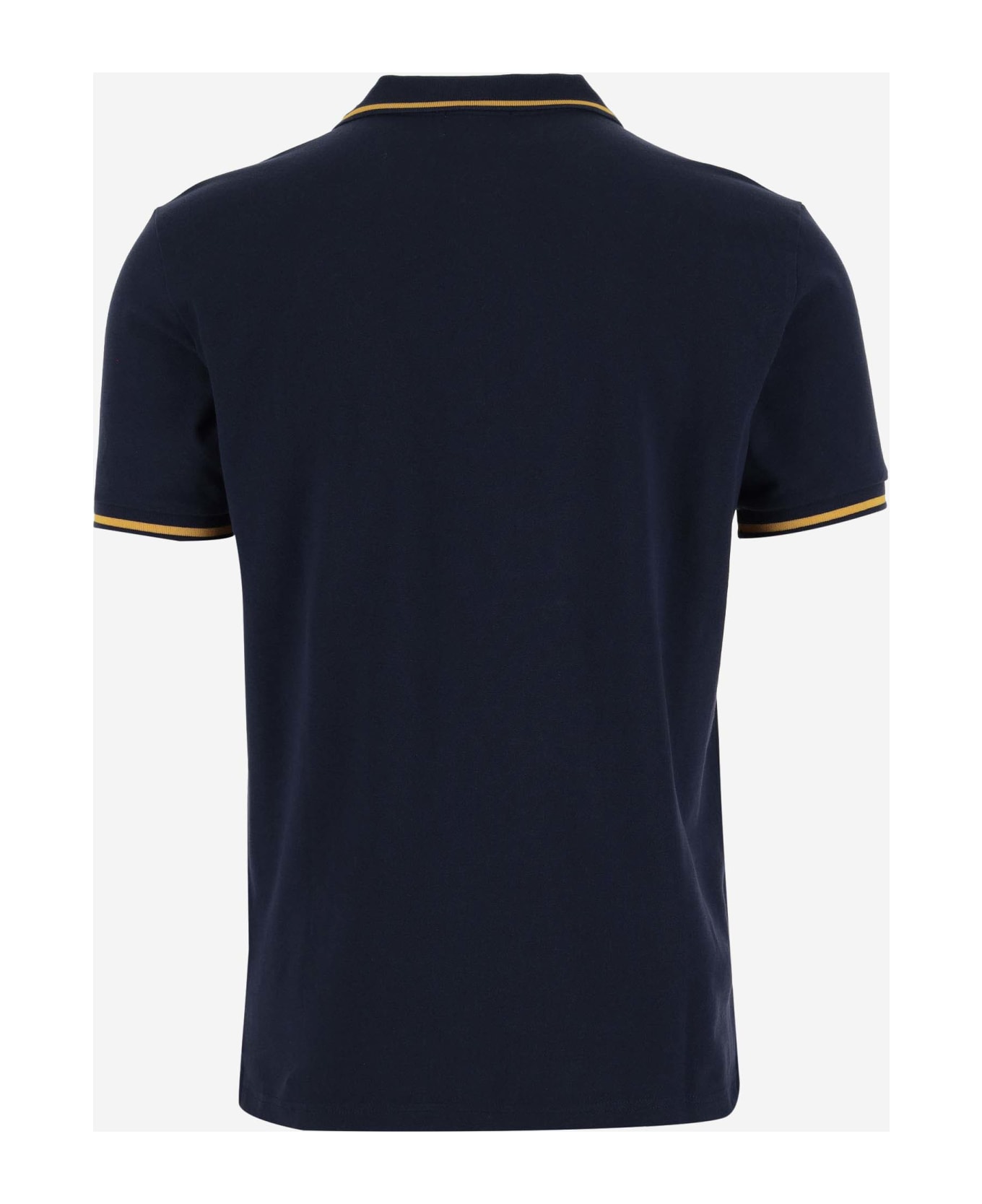Woolrich Stretch Cotton Polo Shirt - Blue