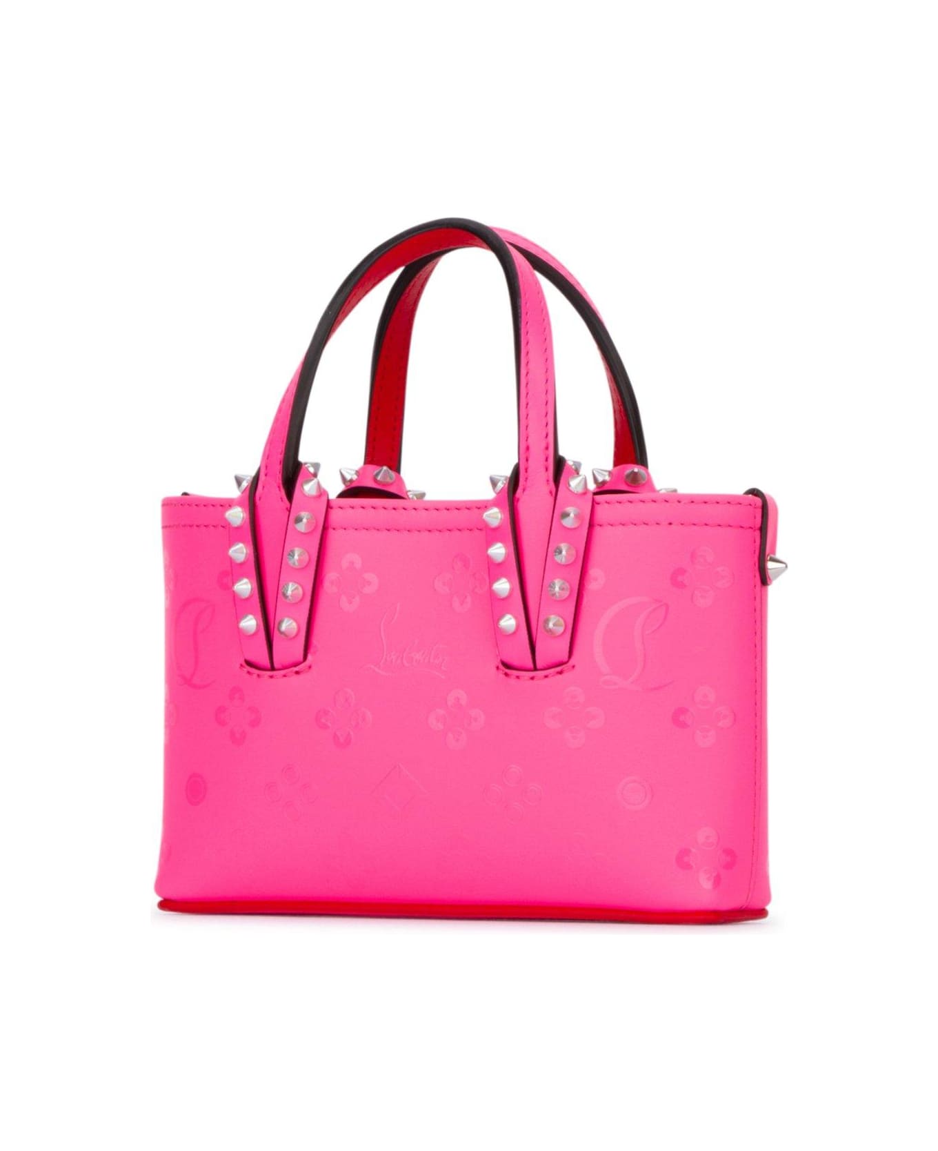 Christian Louboutin Cabata Logo Detailed Tote Bag - Pink
