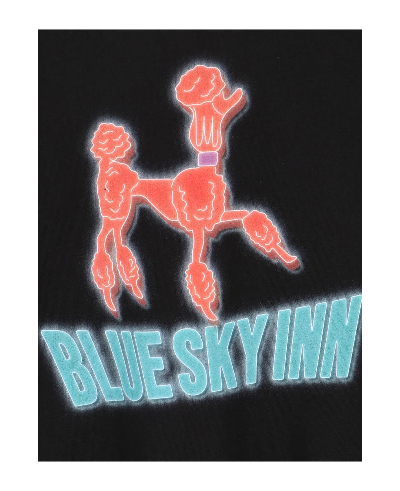 Blue Sky Inn Printed Hoodie - Black  