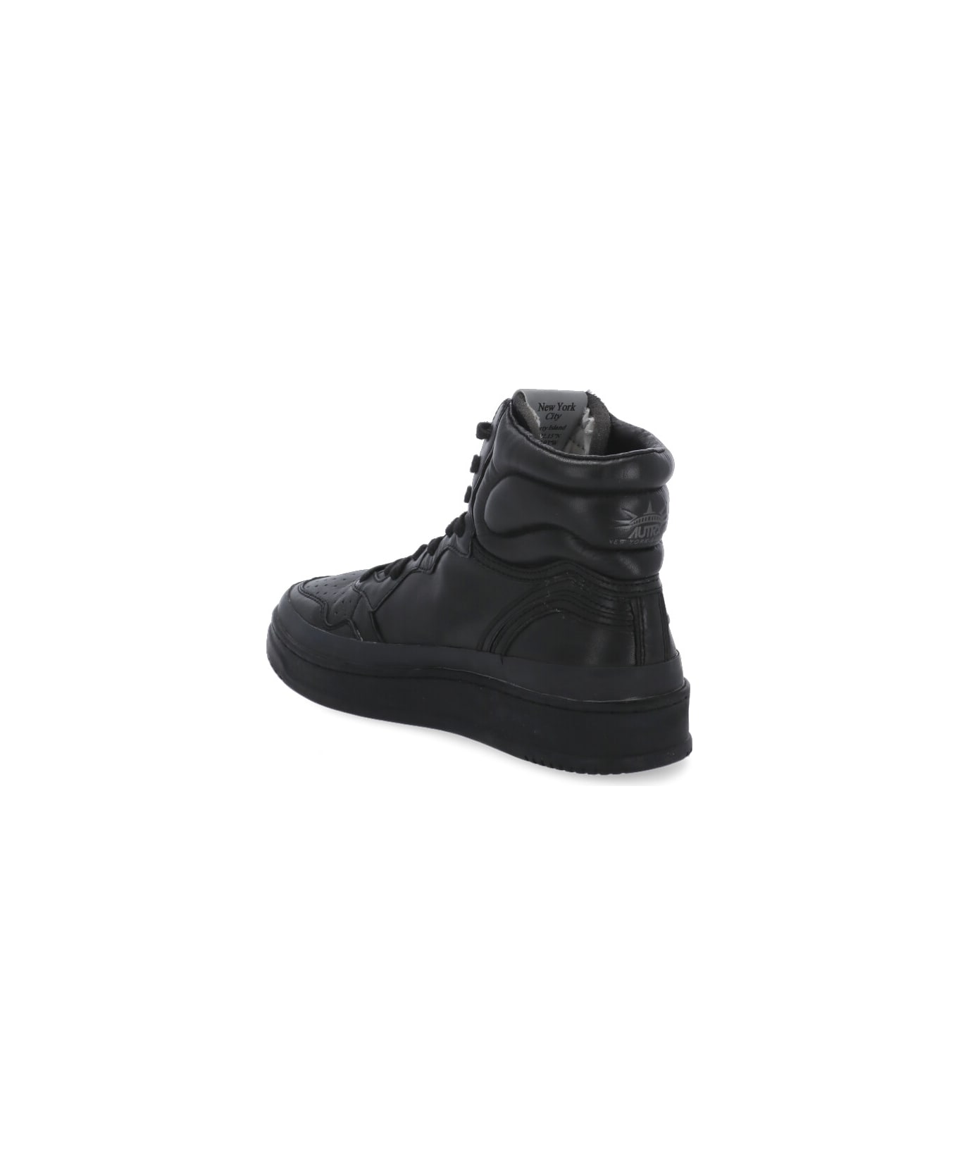 Autry Liberty Fox Sneakers - Black