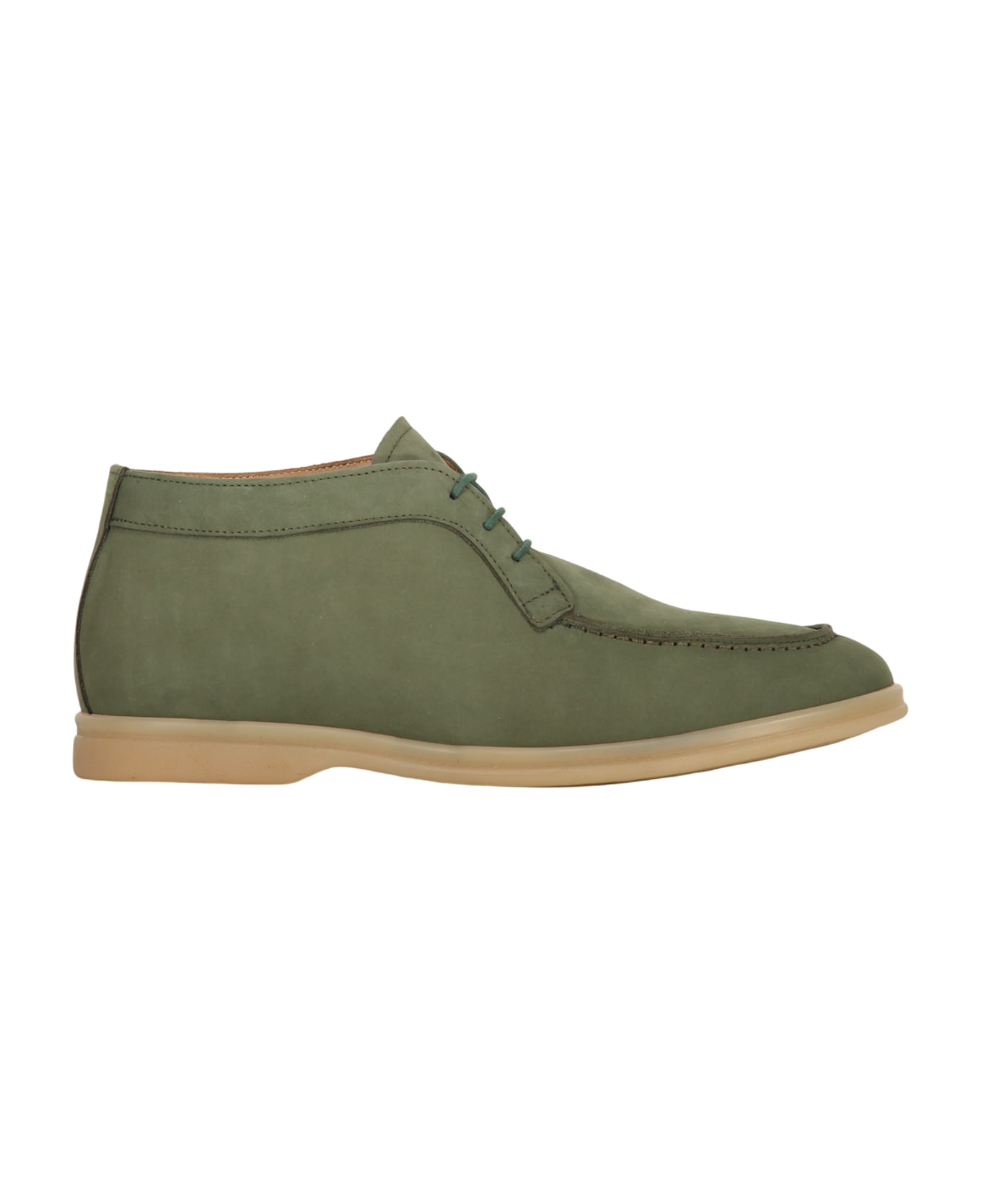 Bruno Magli Leather Lace-up Shoes - green