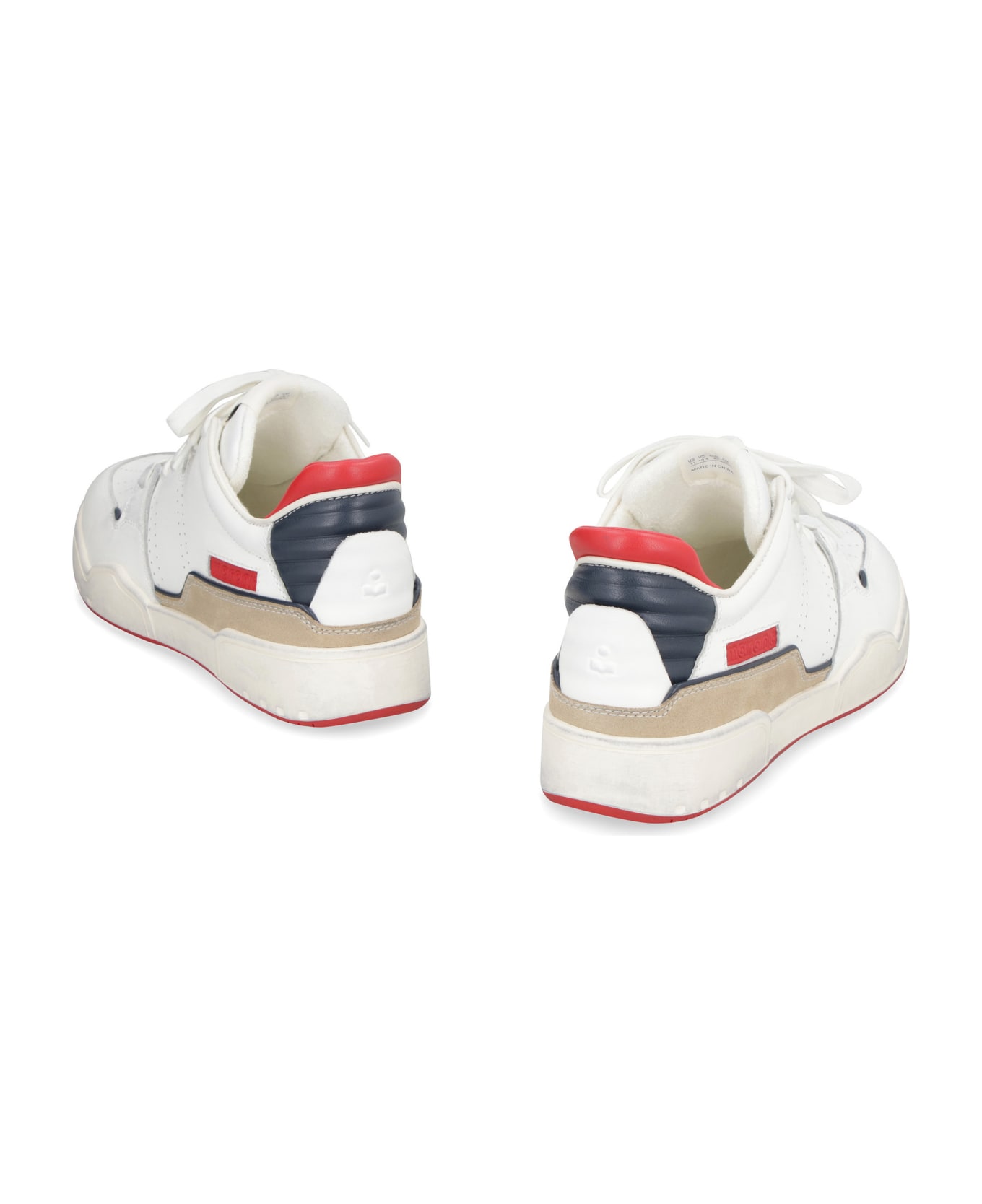 Isabel Marant Emreeh Leather Low-top Sneakers - White スニーカー