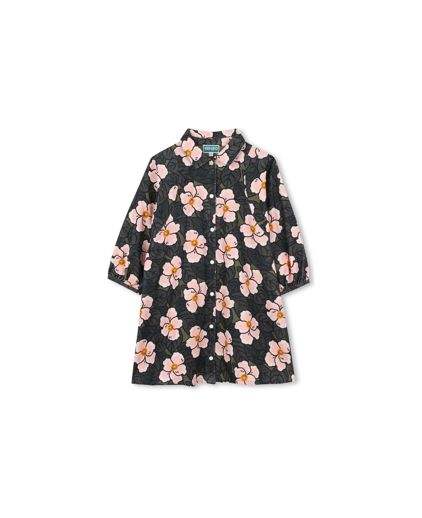 Kenzo Floral Dress - PINK