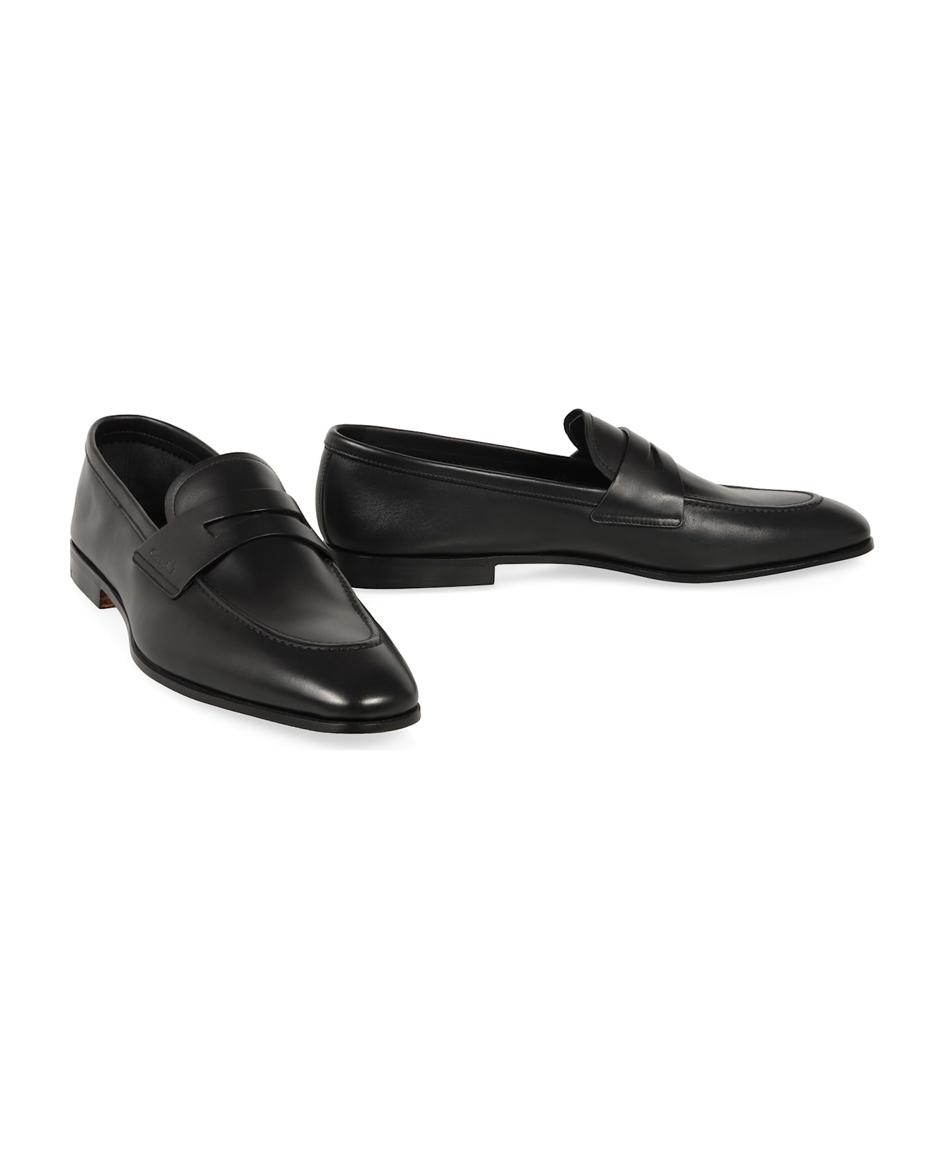 Church's Leather Loafers - black