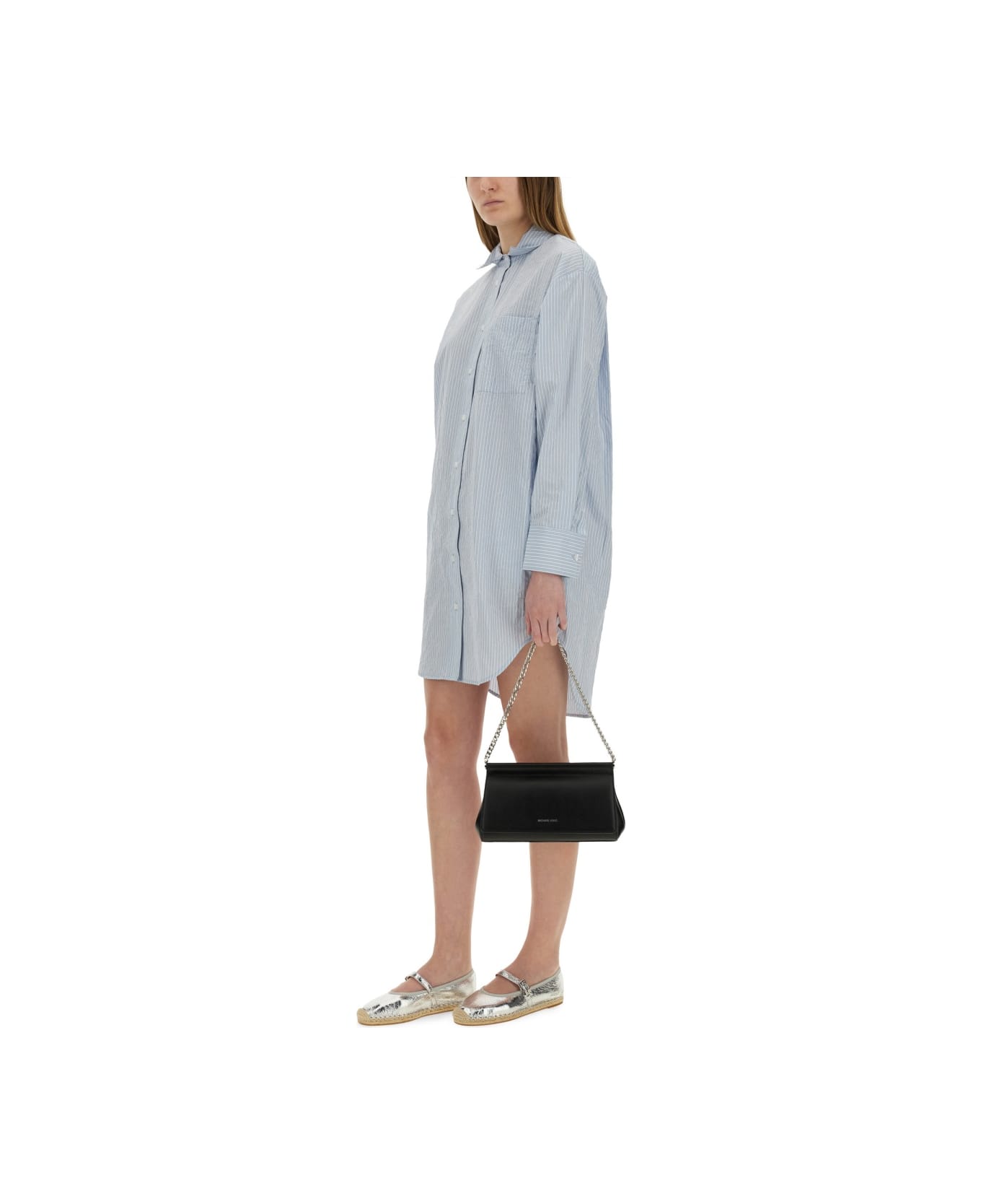 Michael Kors Chemisier Dress - BABY BLUE