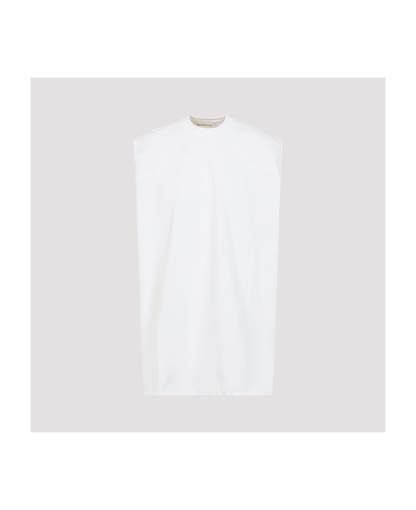 Mordecai Sleeve Less T-shirt - Alabastro