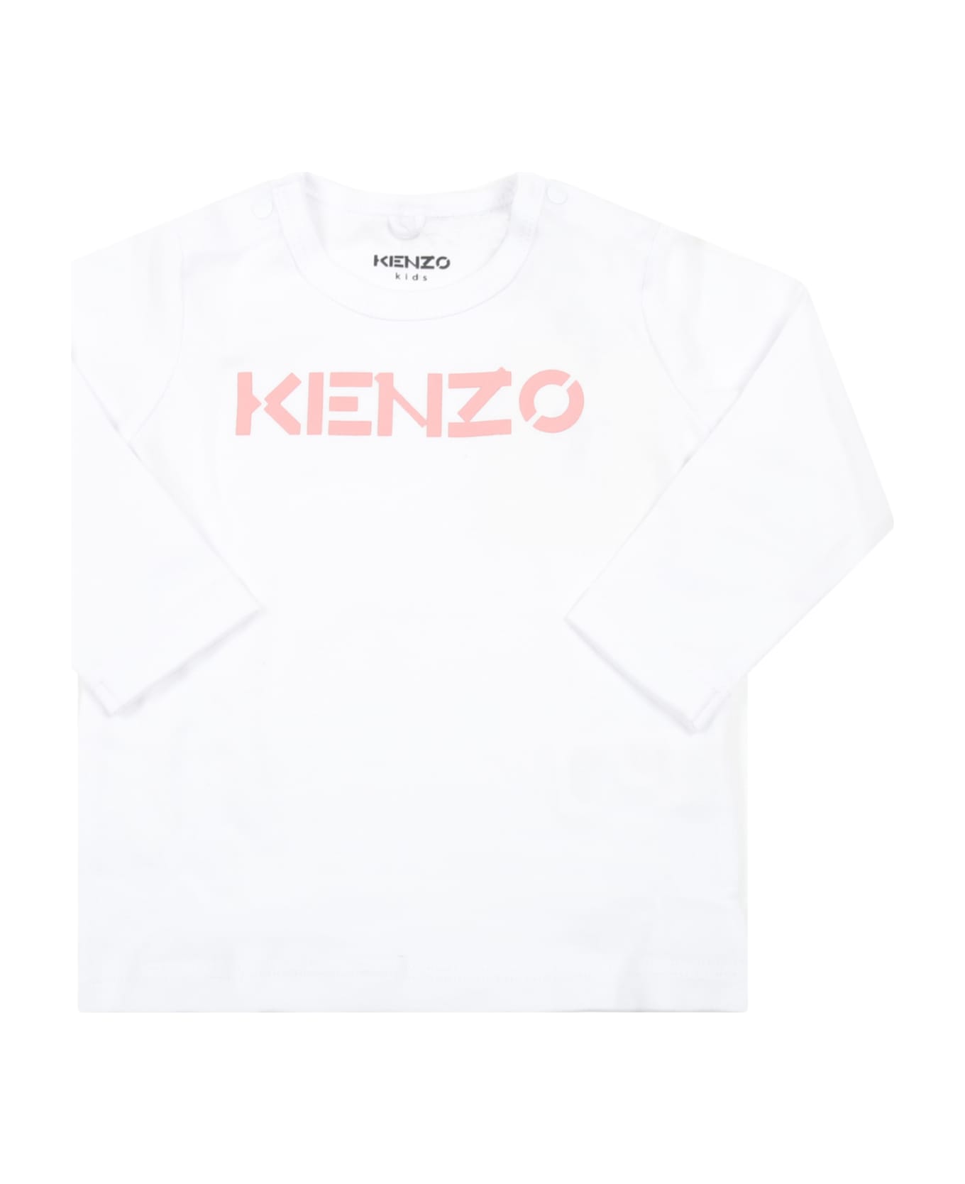 Kenzo Kids Multicolor Set For Baby Girl With Logo - Multicolor