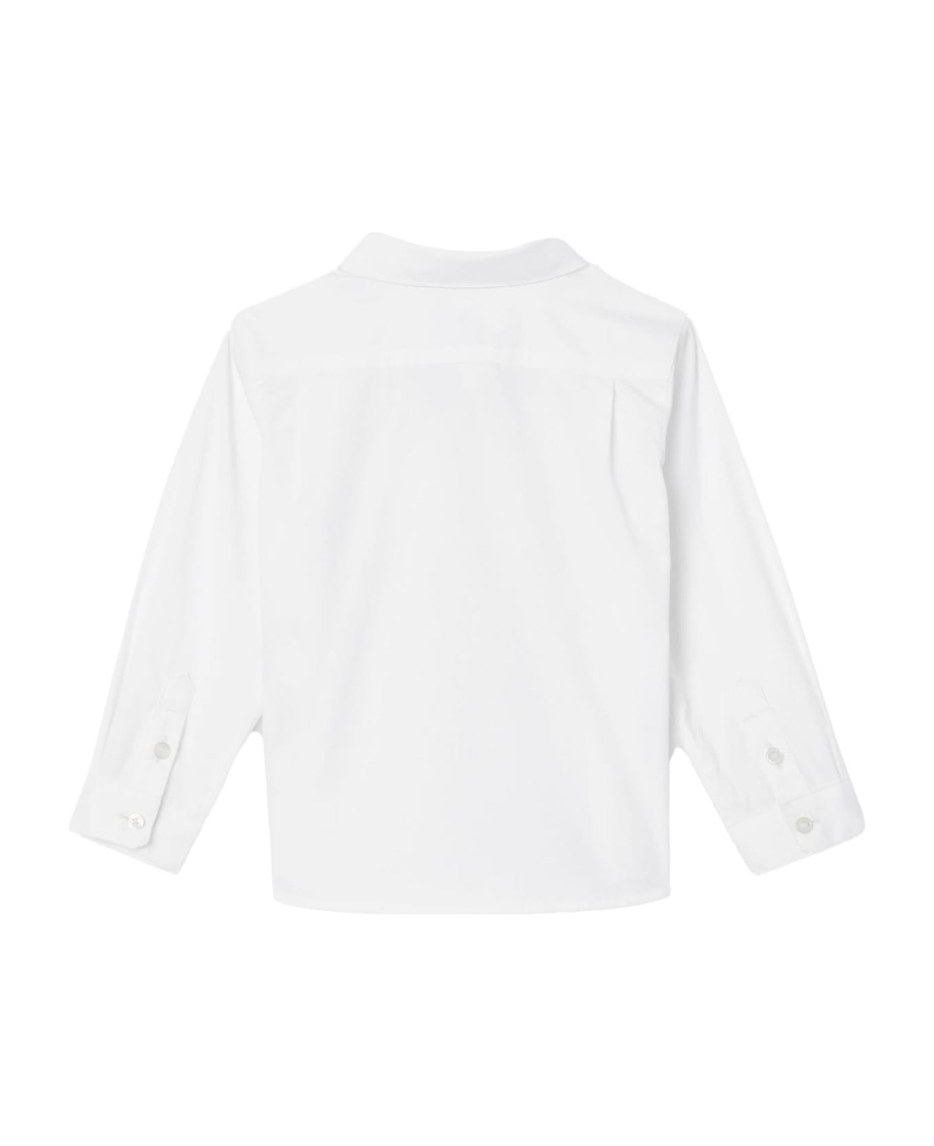 Burberry St5retch Cotton Shirt - White
