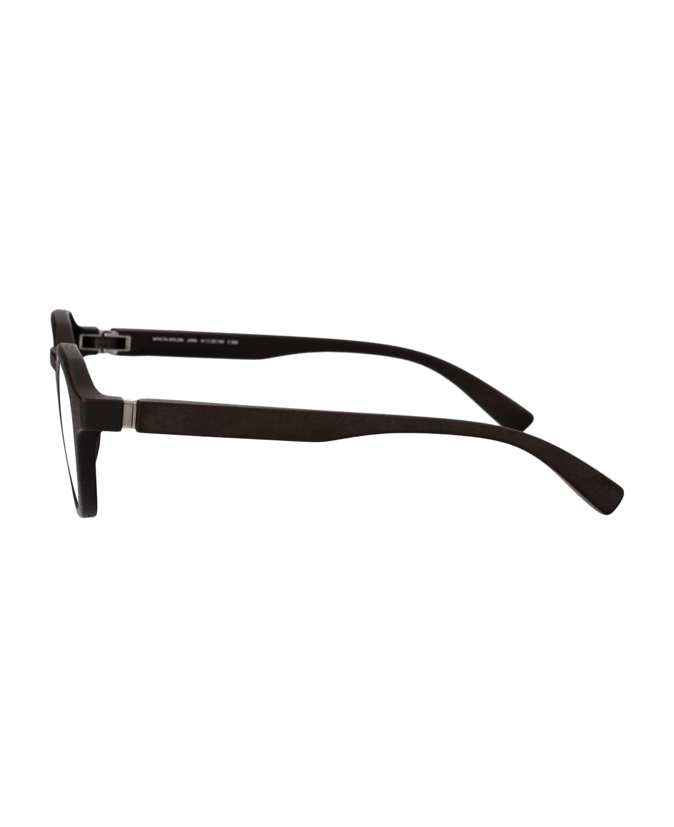 Mykita Jara Sunglasses - 355 Ebony Brown Clear