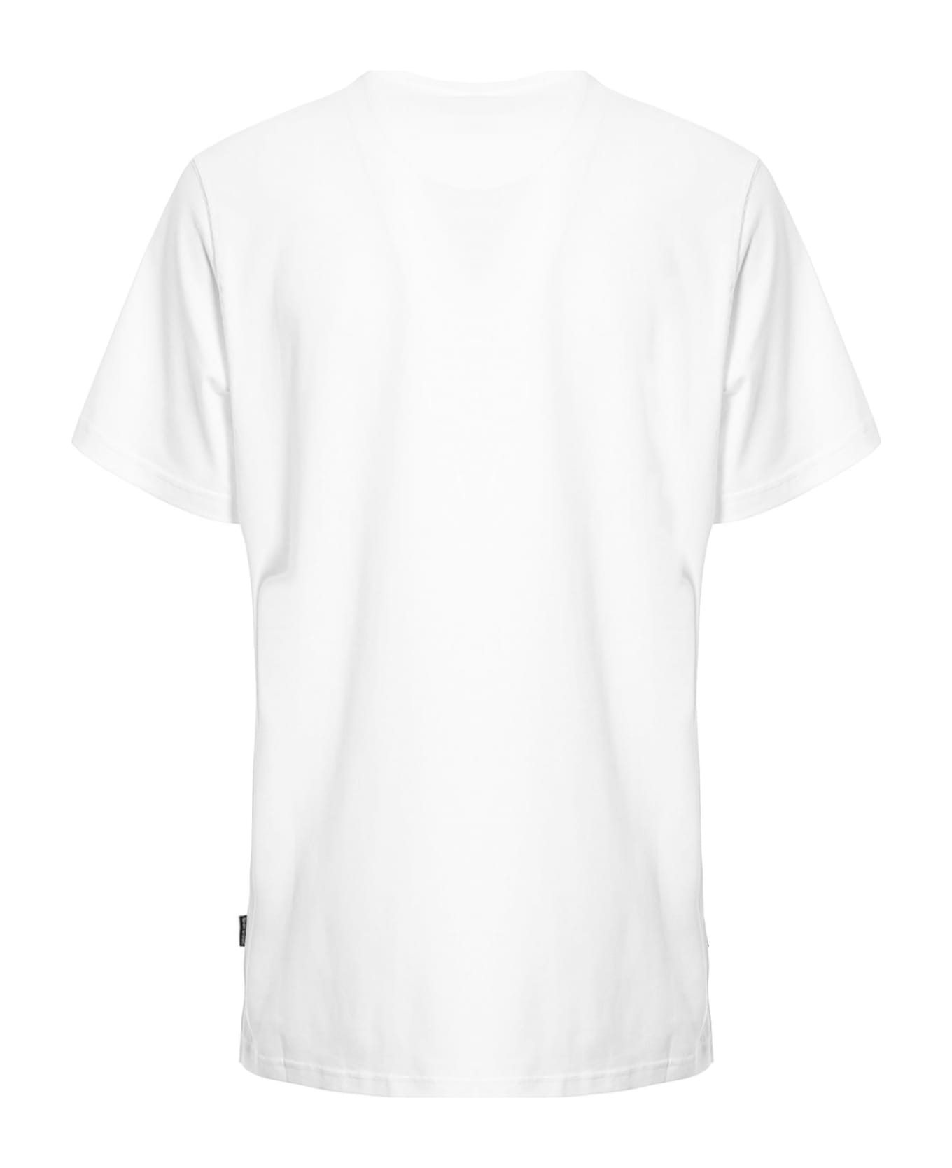 Barbour White Cotton T-shirt - White