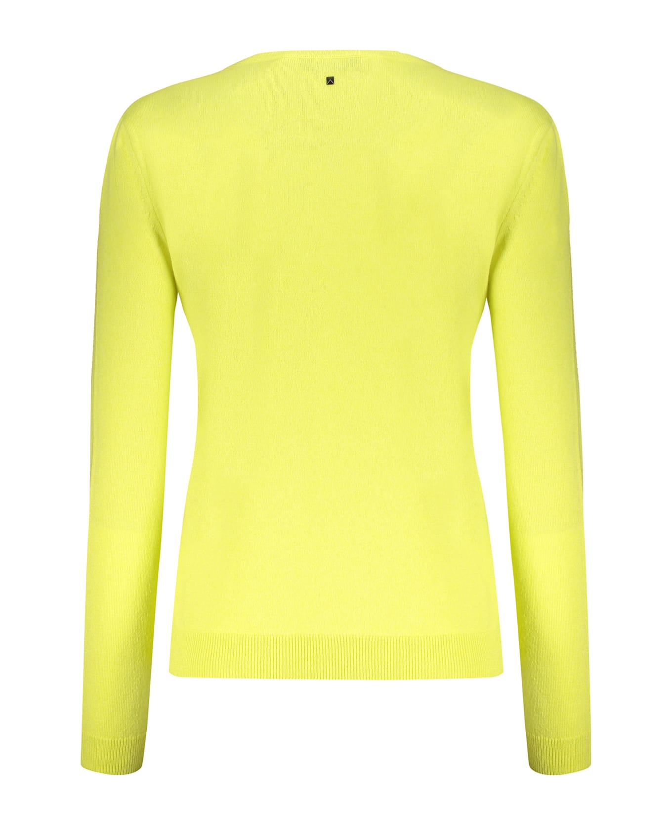 Valentino Garavani Long Sleeve Crew-neck Sweater - Yellow
