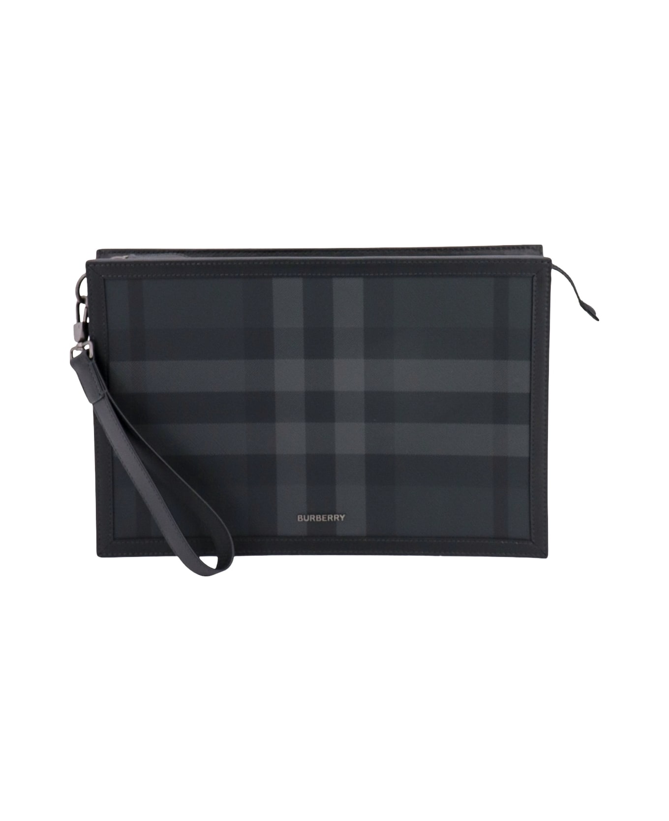 Burberry Frame Pouch - Black クラッチバッグ