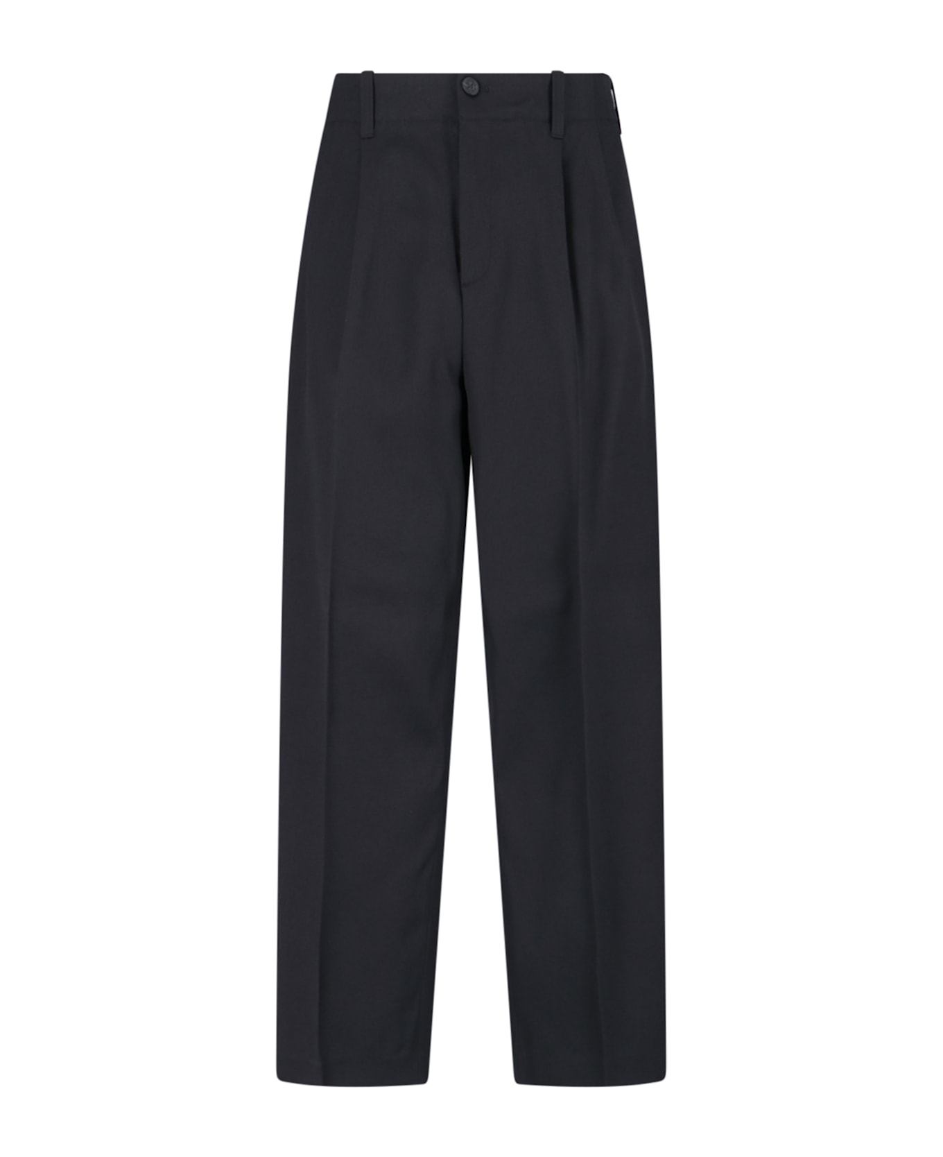 Golden Goose Tailored Virgin Wool Trousers - Black