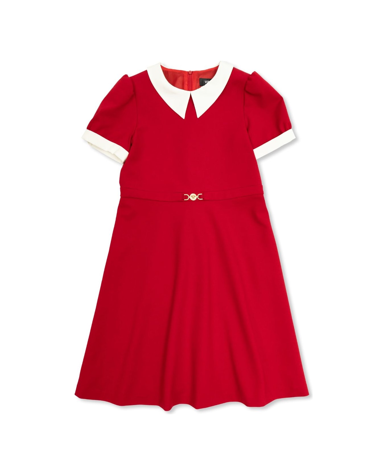 Versace Red Girl Dress - Red