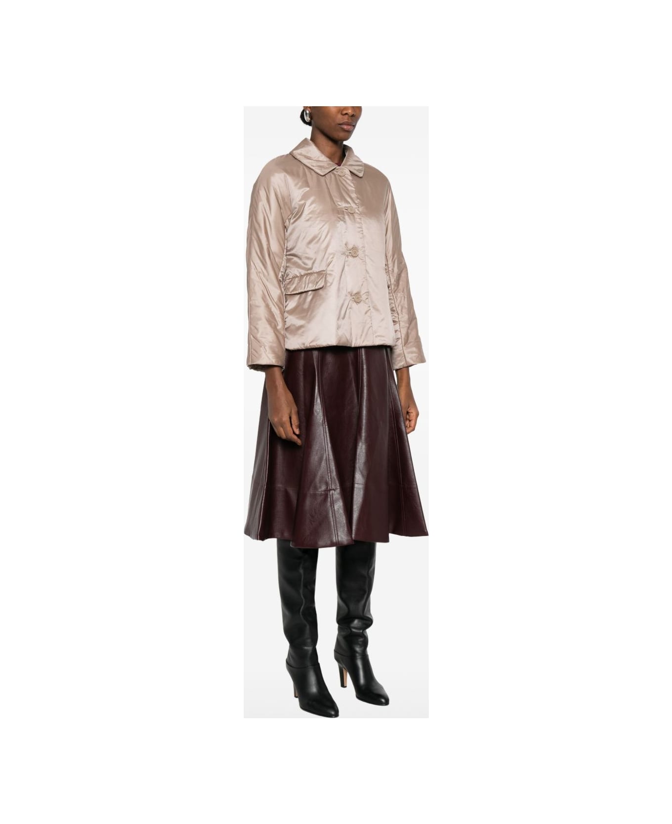 Max Mara The Cube Max Mara Quilted Jacket - Beige