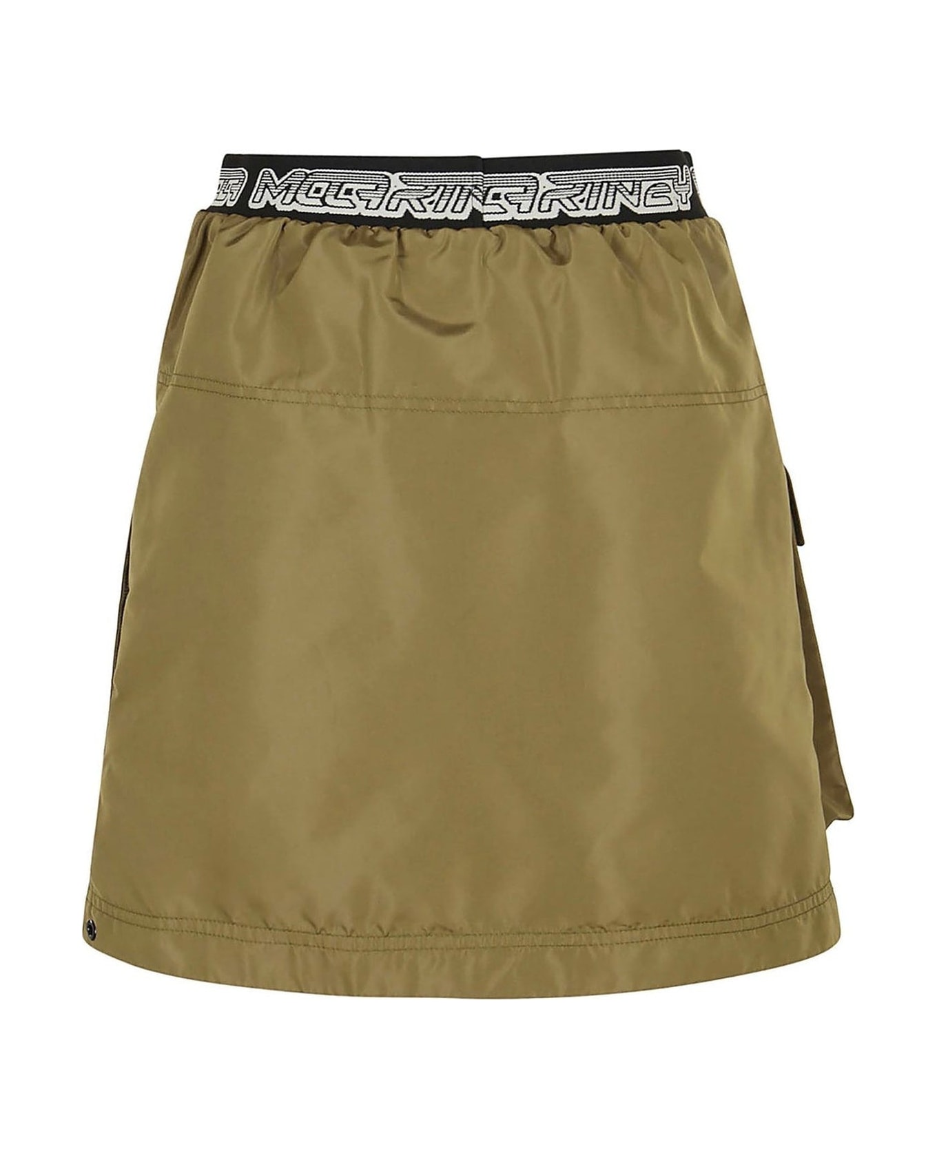 Stella McCartney Logo Skirt - Khaki