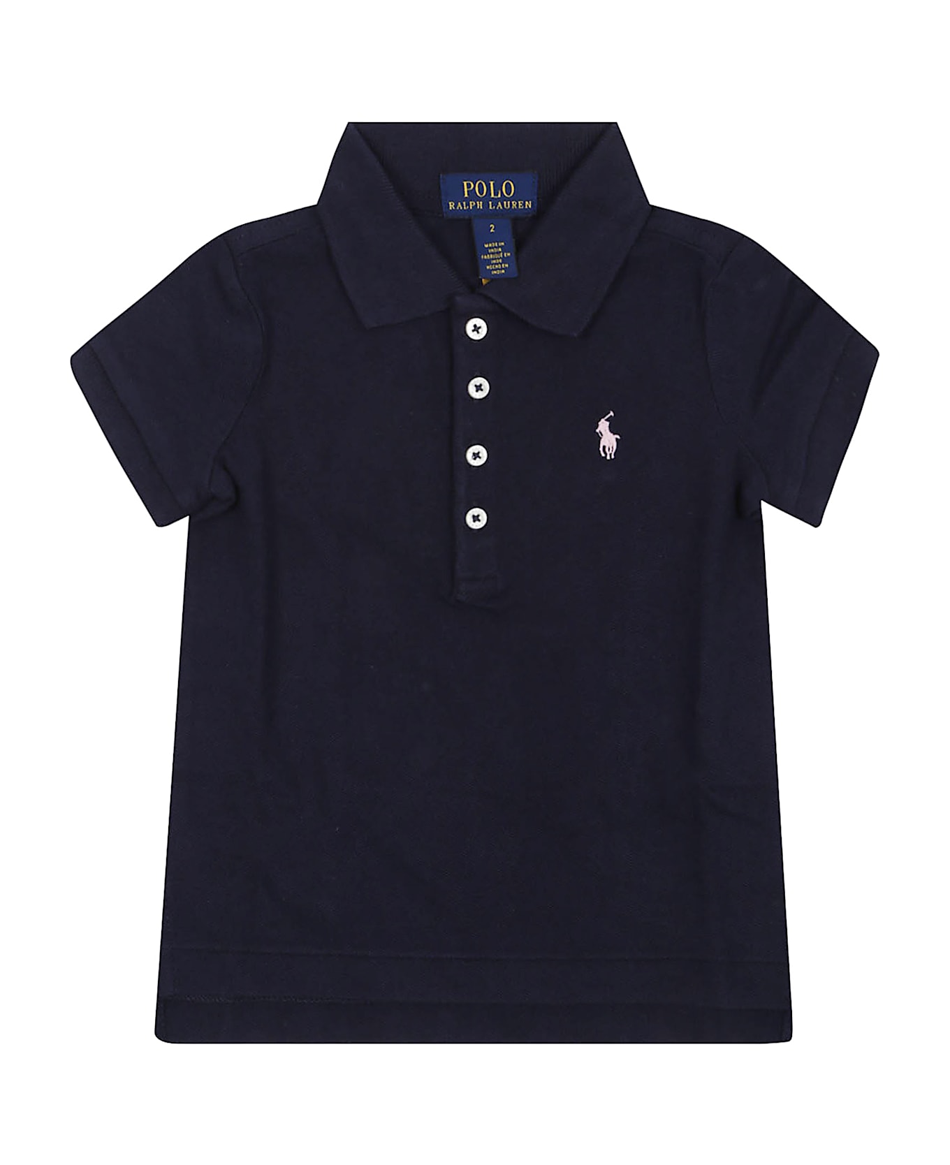 Ralph Lauren Ss Polo Shir-tops-knit - Refined Navy