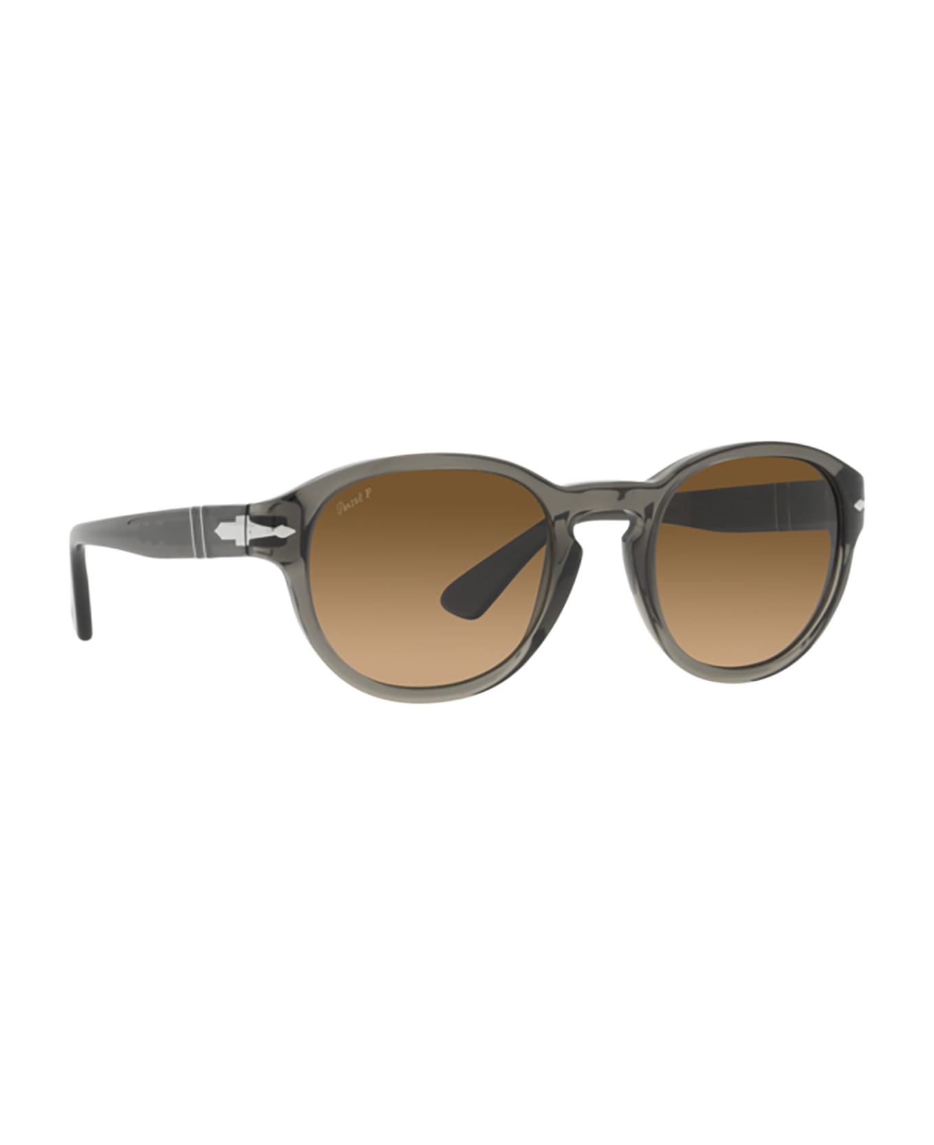 Persol Po3304s Grey Taupe Transparent Sunglasses - Grey taupe transparent