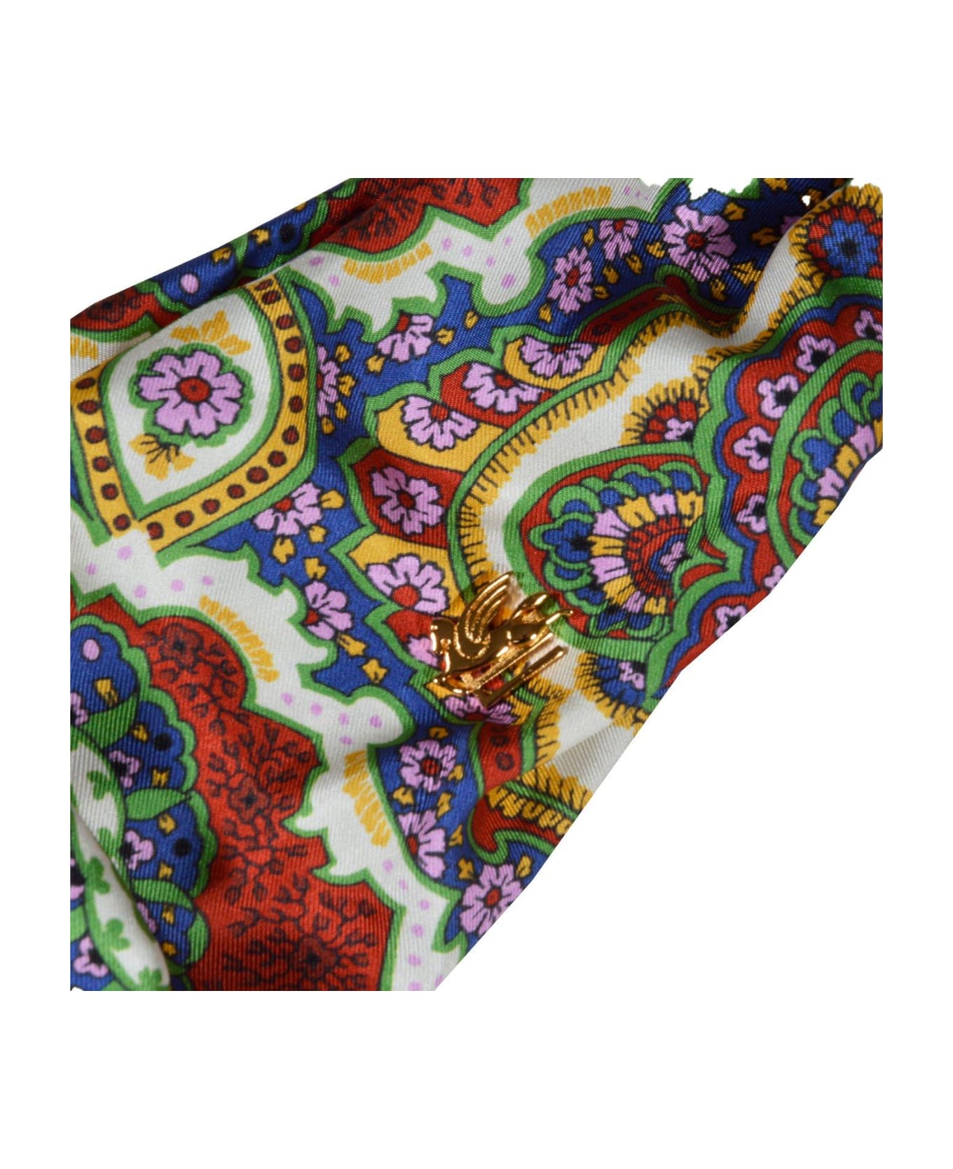 Etro Floral Printed Head Band - Multicolour
