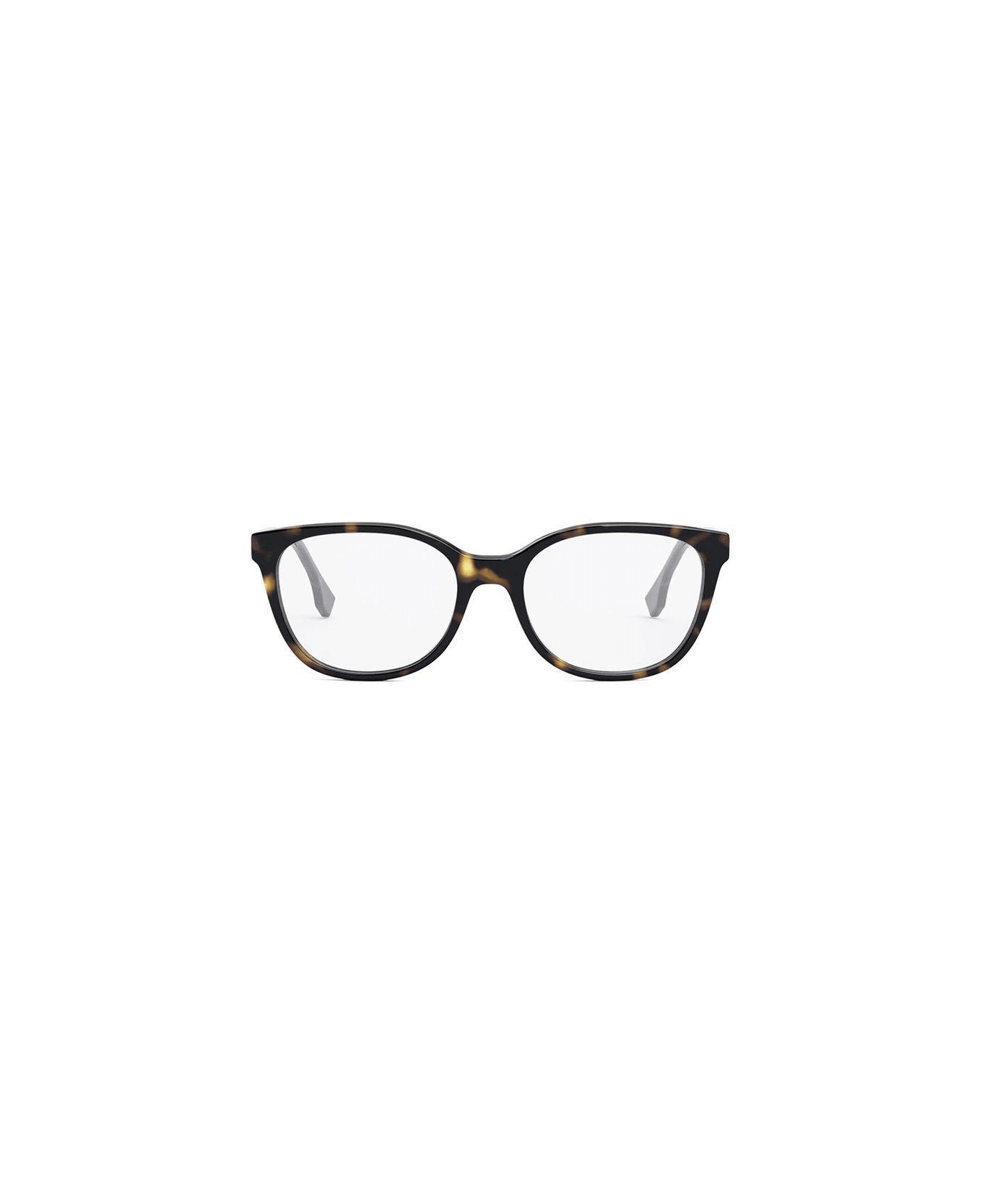 Fendi Eyewear Round Frame Glasses - 052