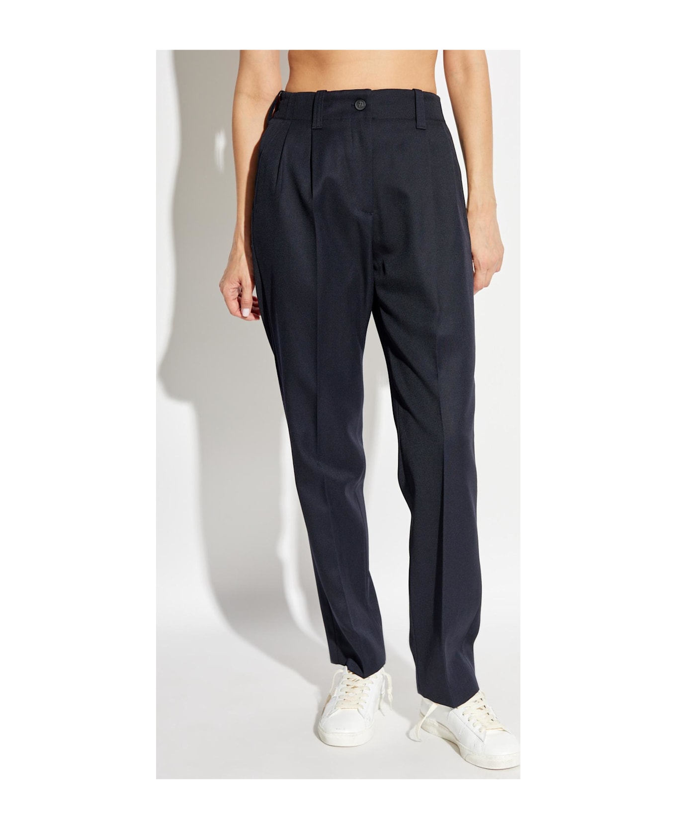 Golden Goose Creased Pants - Dark Blue