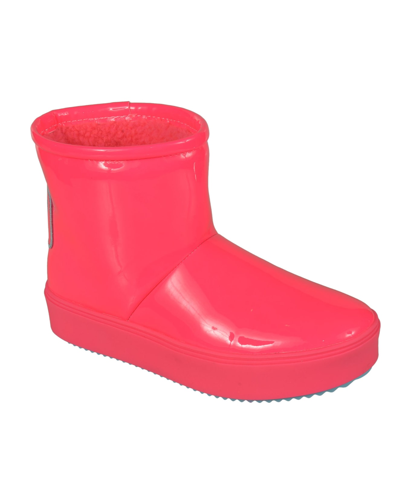 Chiara Ferragni Glossy Ankle Boots - Pink