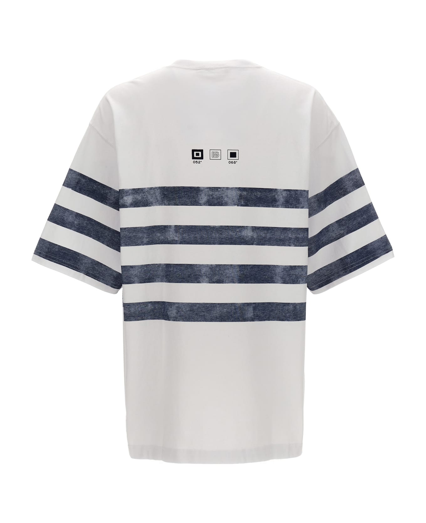 Dolce & Gabbana Marina Cotton Crewneck T-shirt - White シャツ