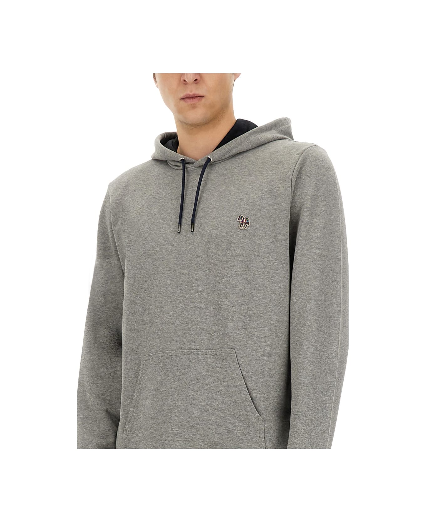 Paul Smith Sweatshirt With Logo - Grey