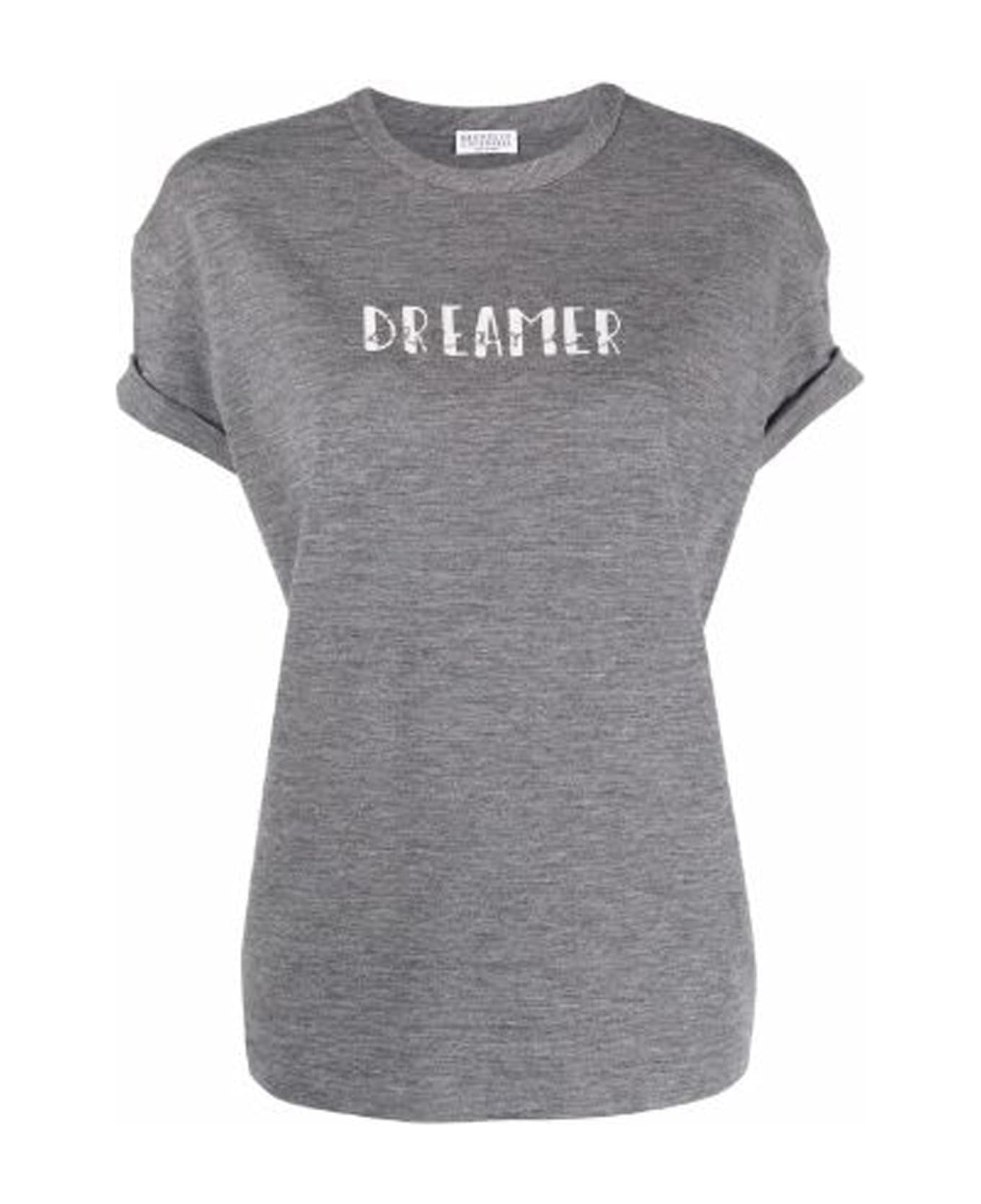 Brunello Cucinelli Dreamer Jersey T-shirt - Gray Tシャツ