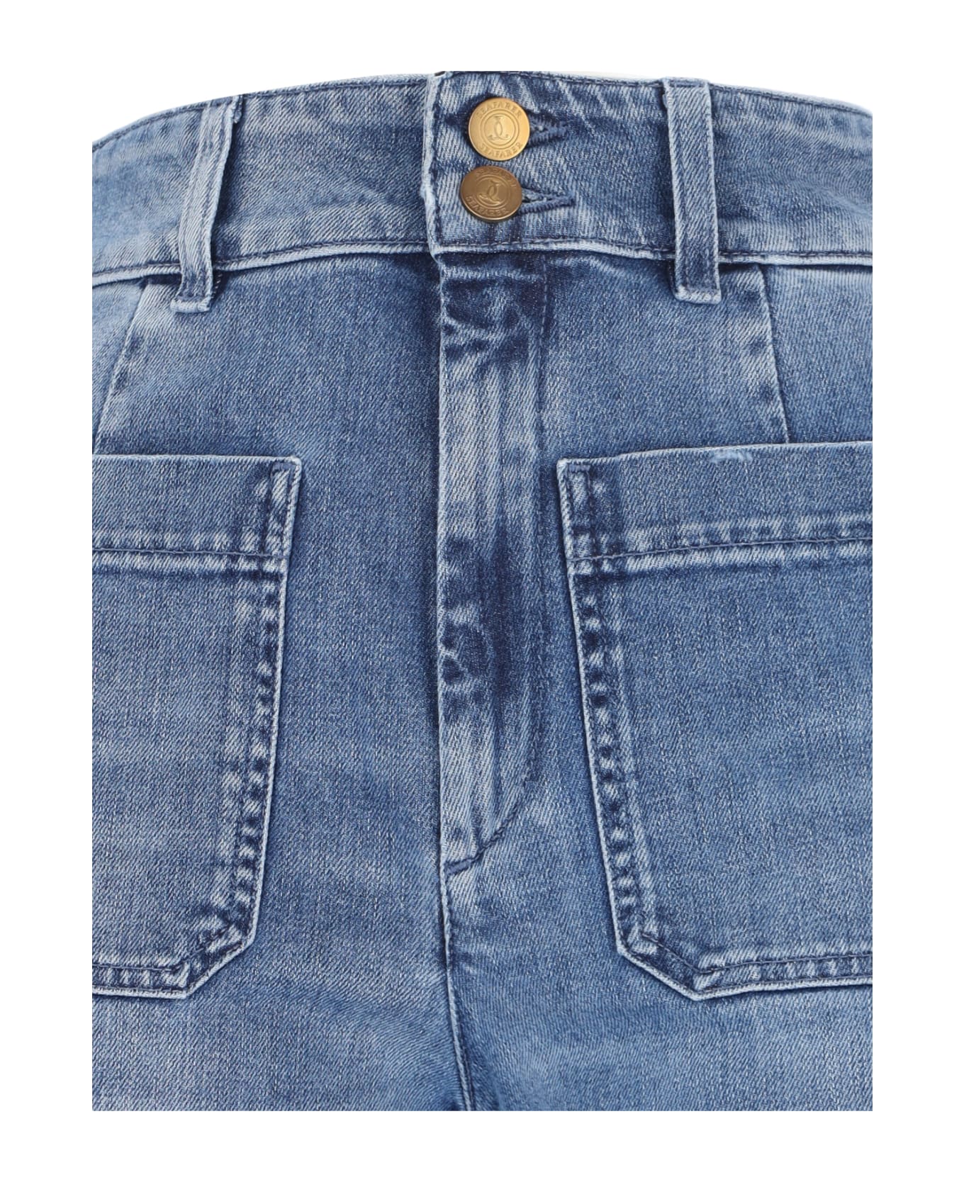 The Seafarer Palazzo Jeans - BLUE