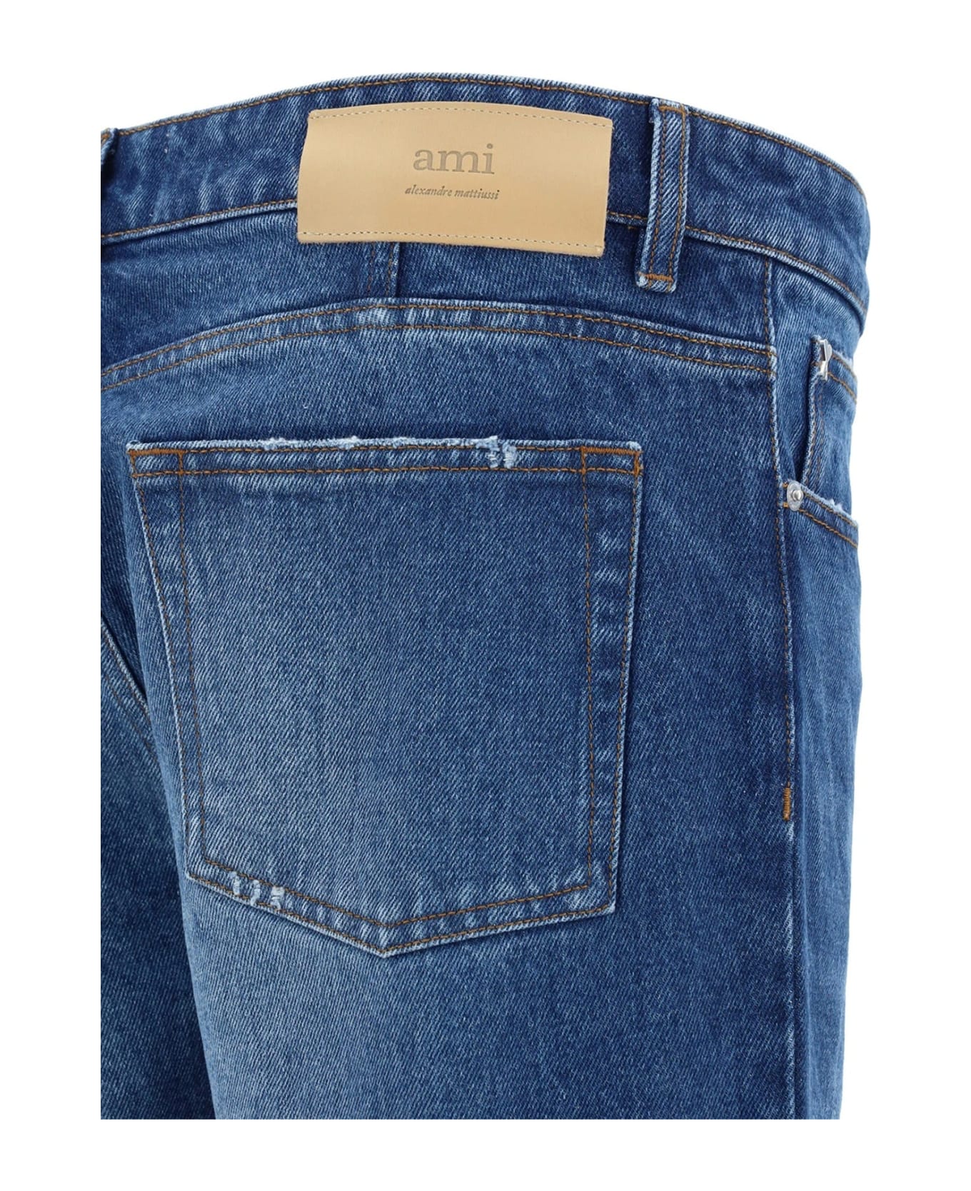 Ami Alexandre Mattiussi Classic Fit Jeans - Blue デニム