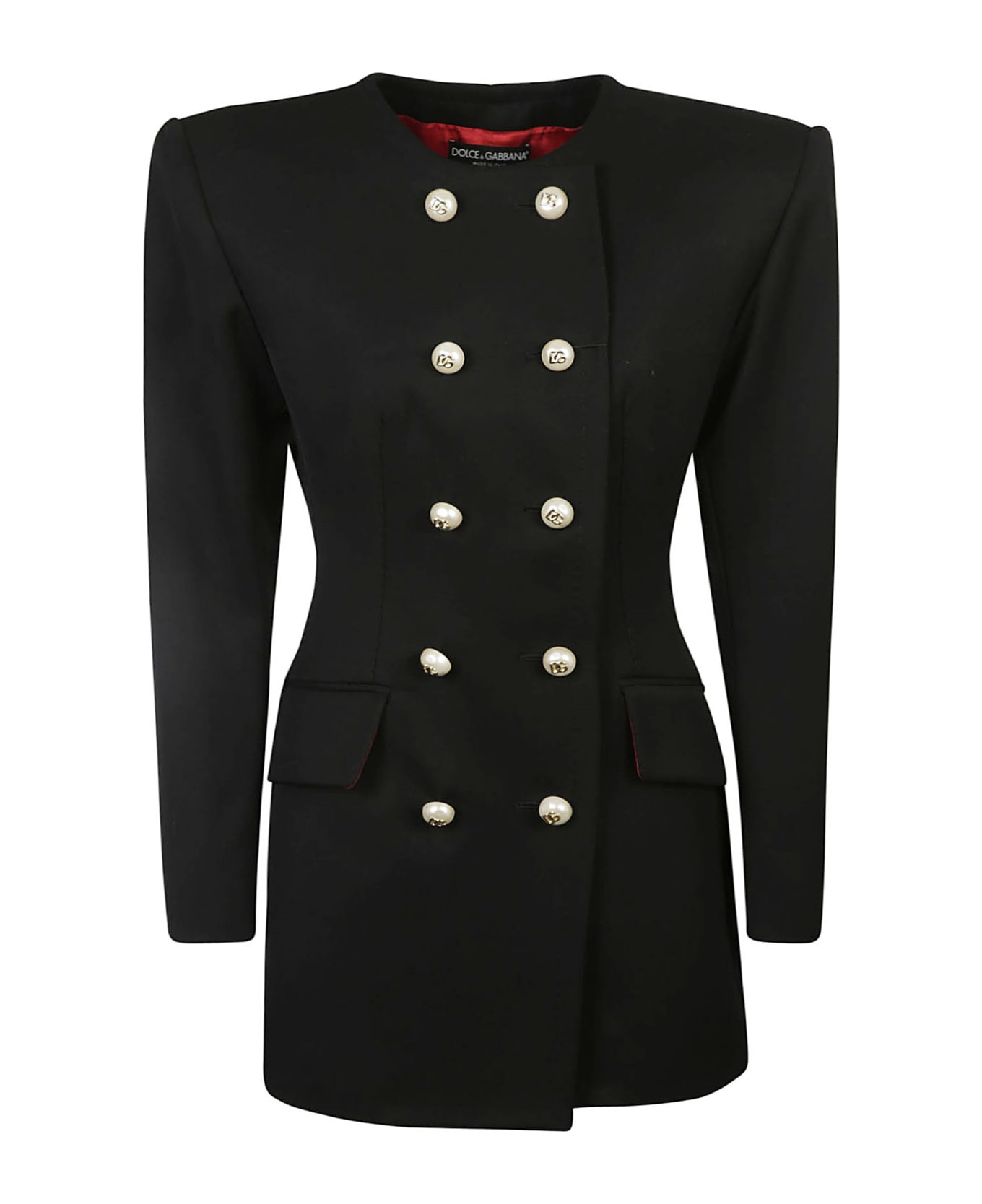 Dolce & Gabbana Double-buttoned Jacket - Nero
