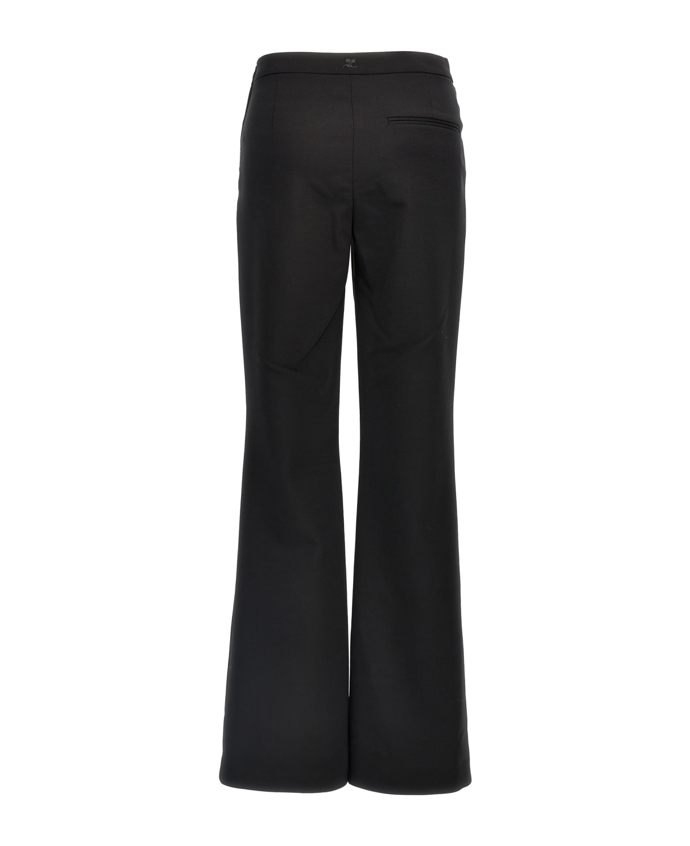 Courrèges 
oblique Tailored
 Pants - Black