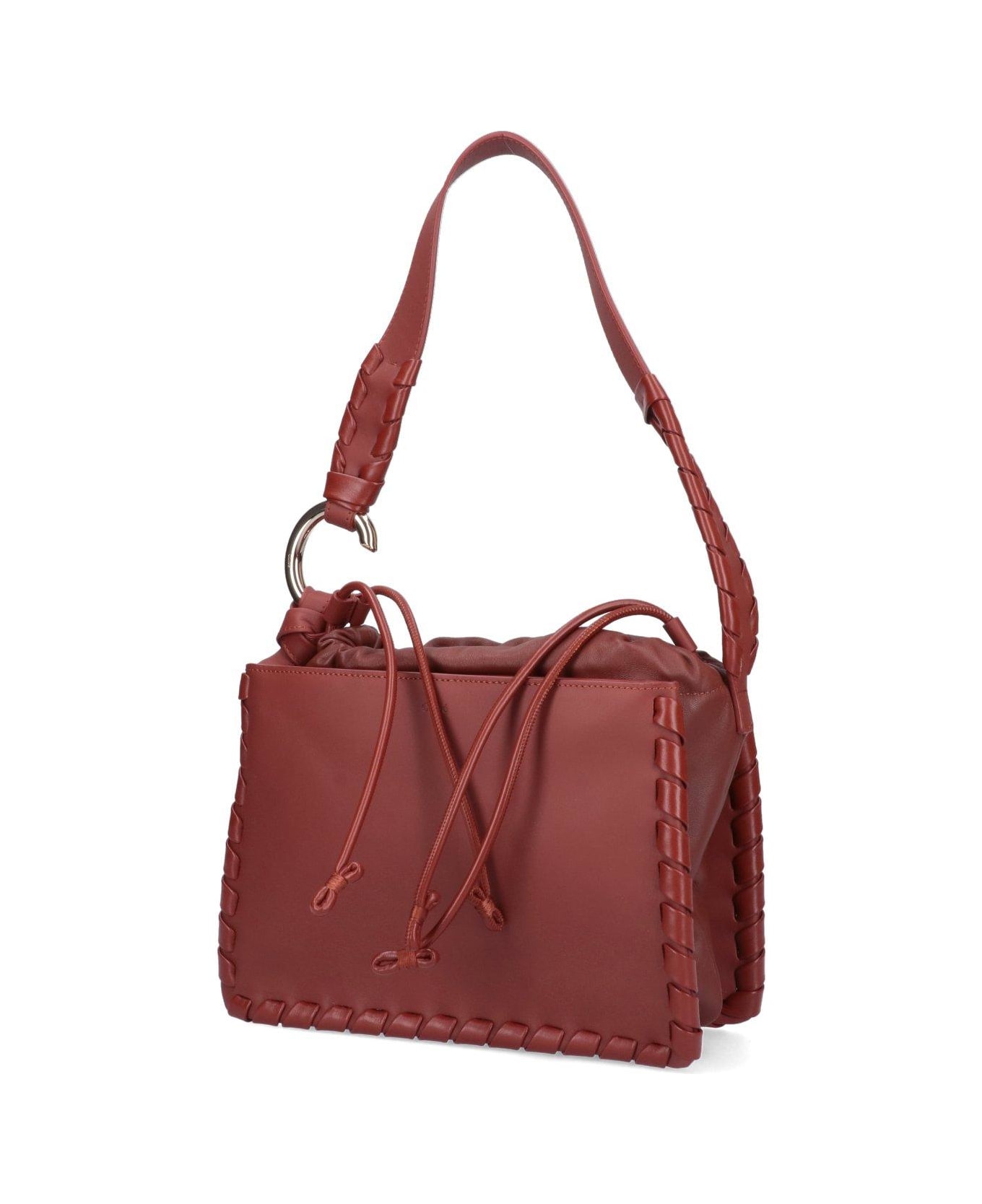 Chloé Mate Multi-gusset Shoulder Bag - Leather Brown