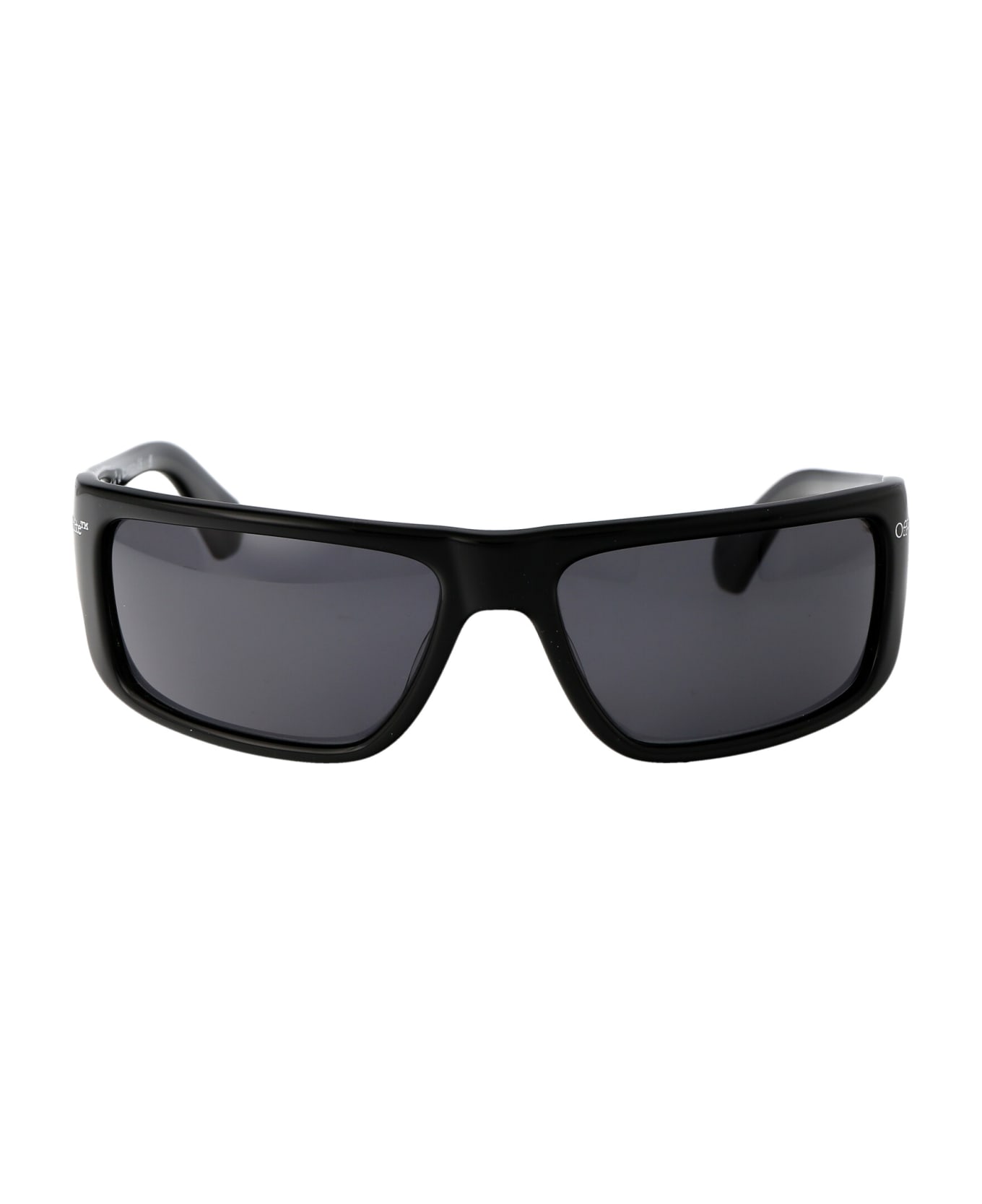 Off-White Bologna Rectangular Frame Sunglasses - 1007 BLACK サングラス