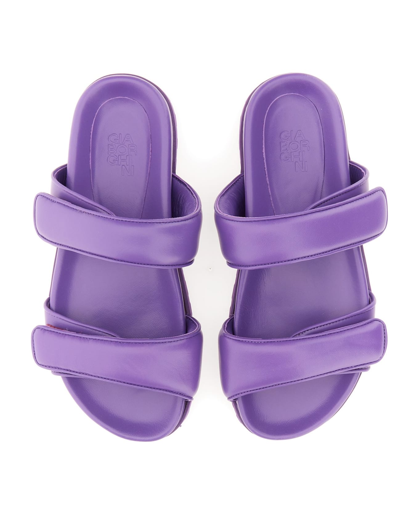 GIA BORGHINI Sandal Perni 11 Gia X Pernille Teisbaek - Purple サンダル