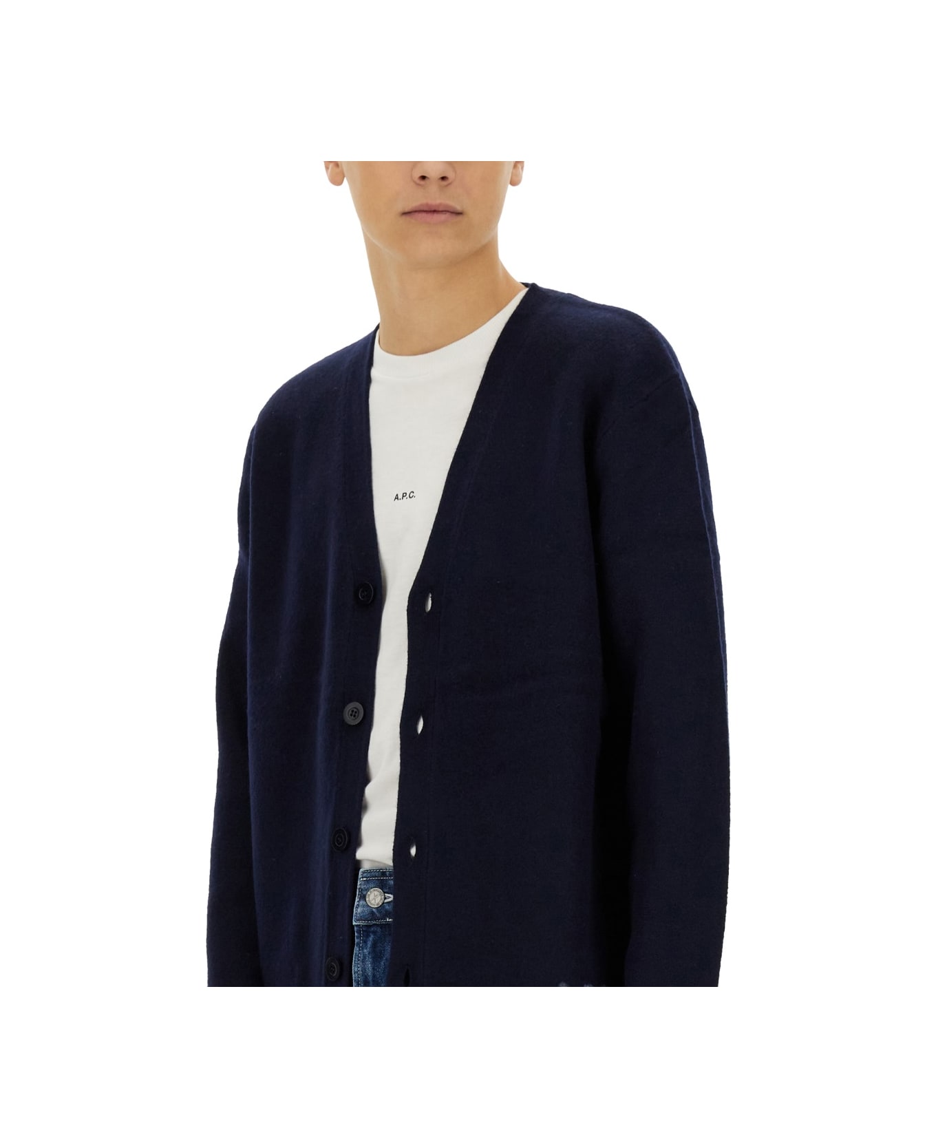 A.P.C. Cardigan 
kenny
 - BLUE