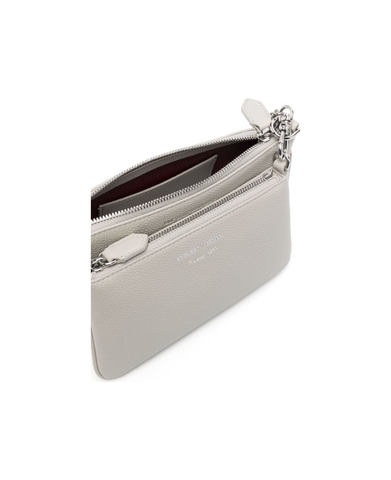 Emporio Armani Mini Shoulder Bag - White