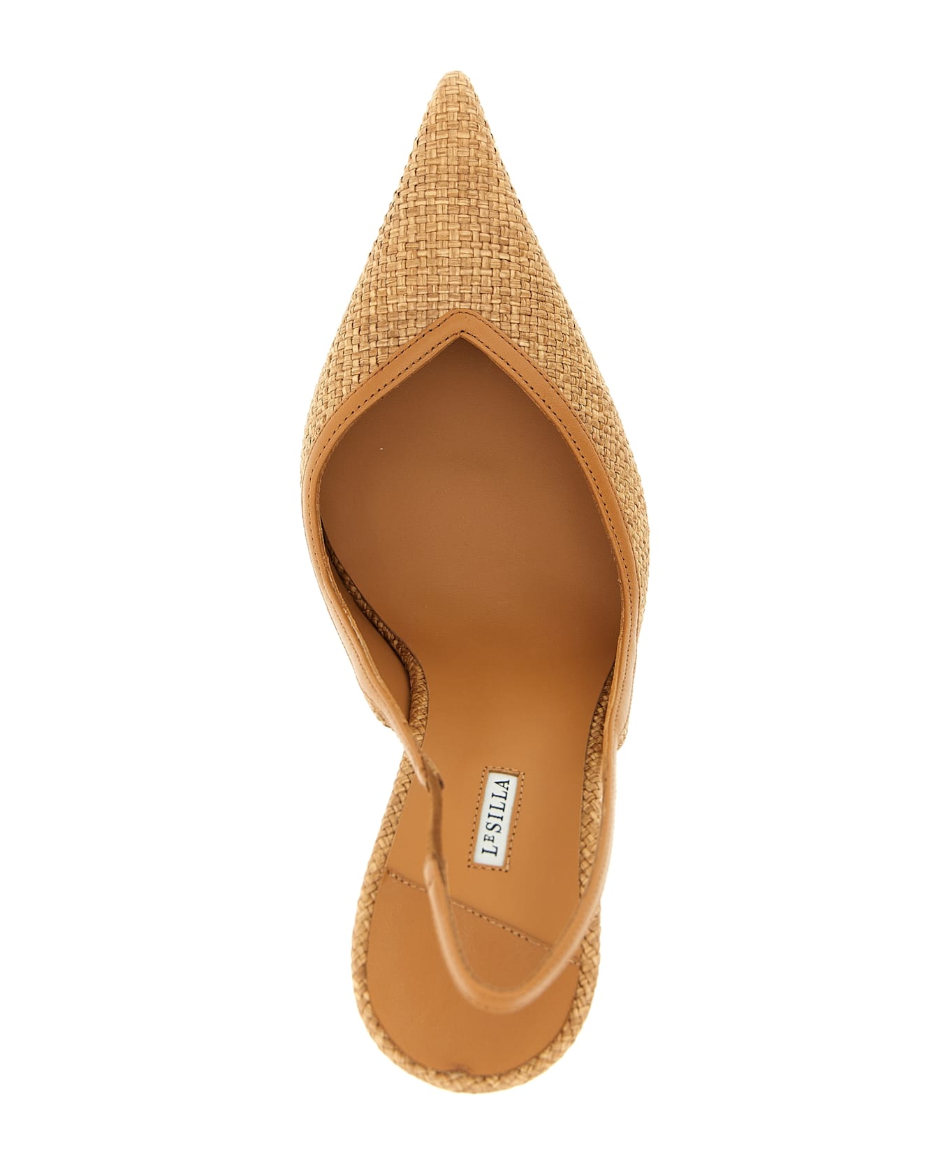 Le Silla 'vivienne' Slingback - Brown