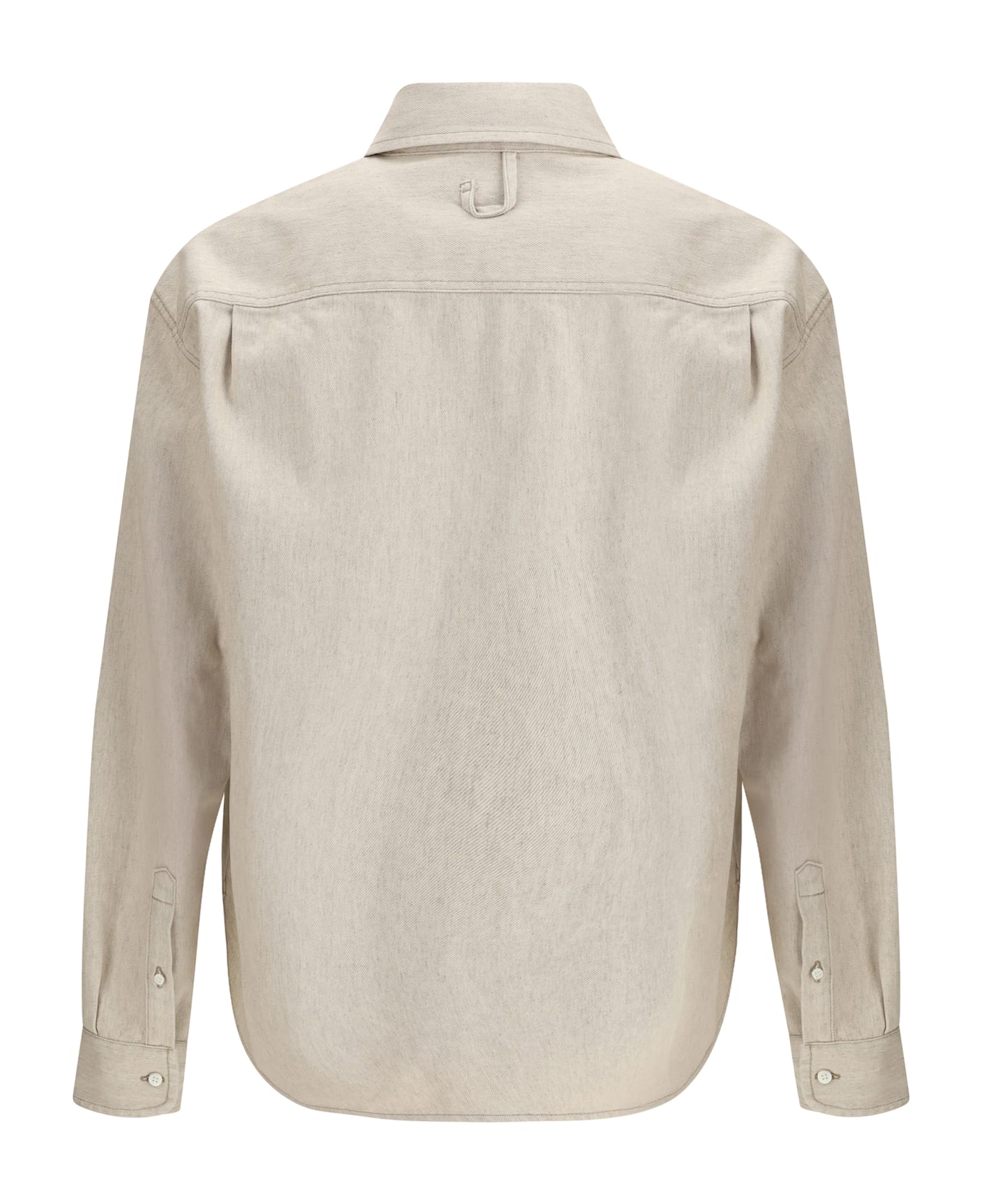 Jacquemus Simon Denim Shirt In De-nîmes