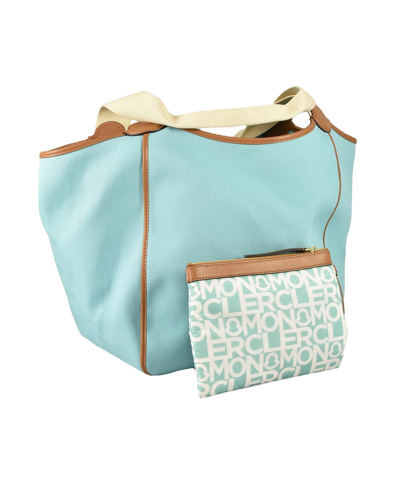 Moncler Women's Aqua Handbag - Aqua