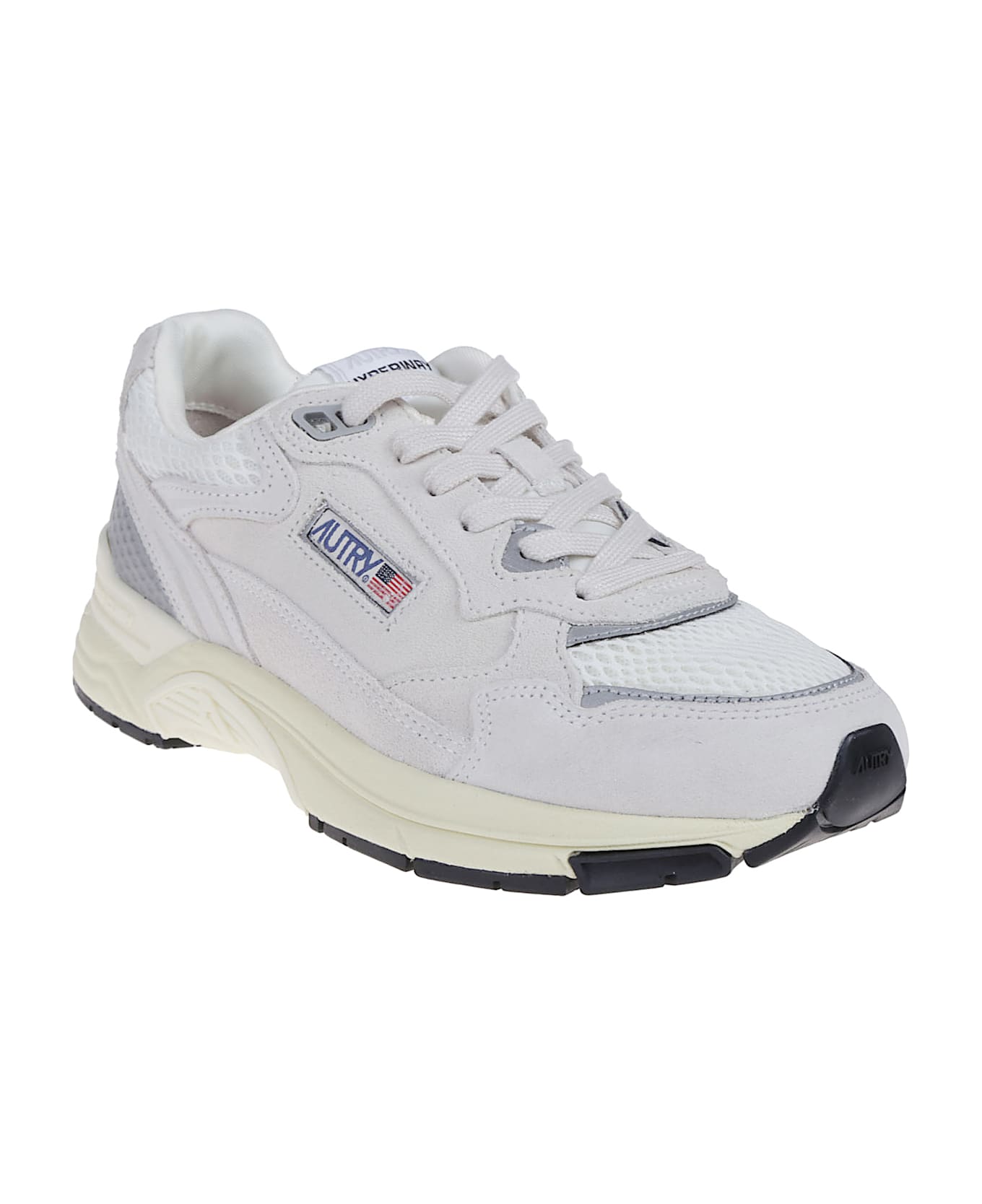 Autry Hyperway Low Sneakers - White/silver