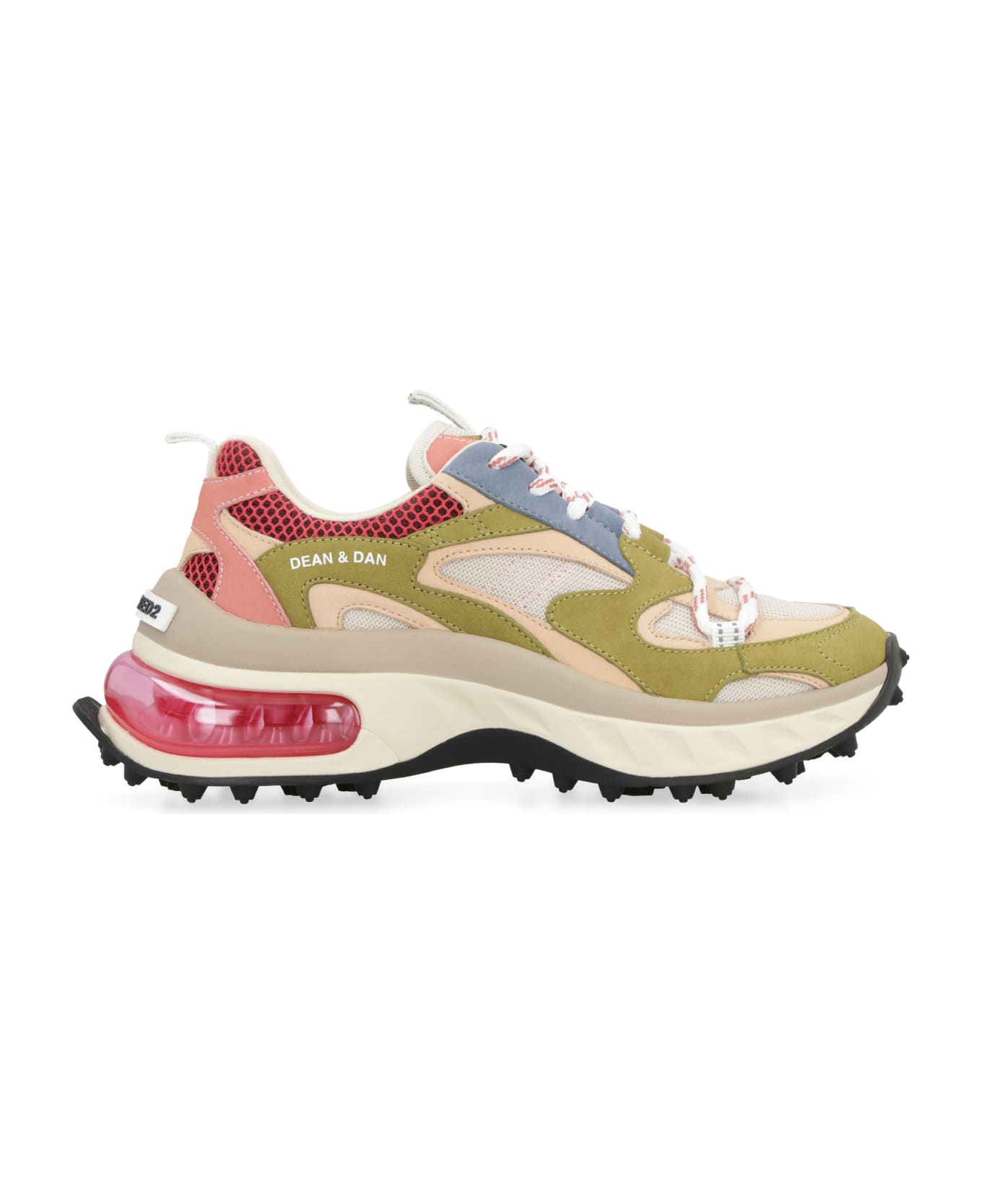 Dsquared2 Bubble Lace-up Low Top Sneakers - Multicolor